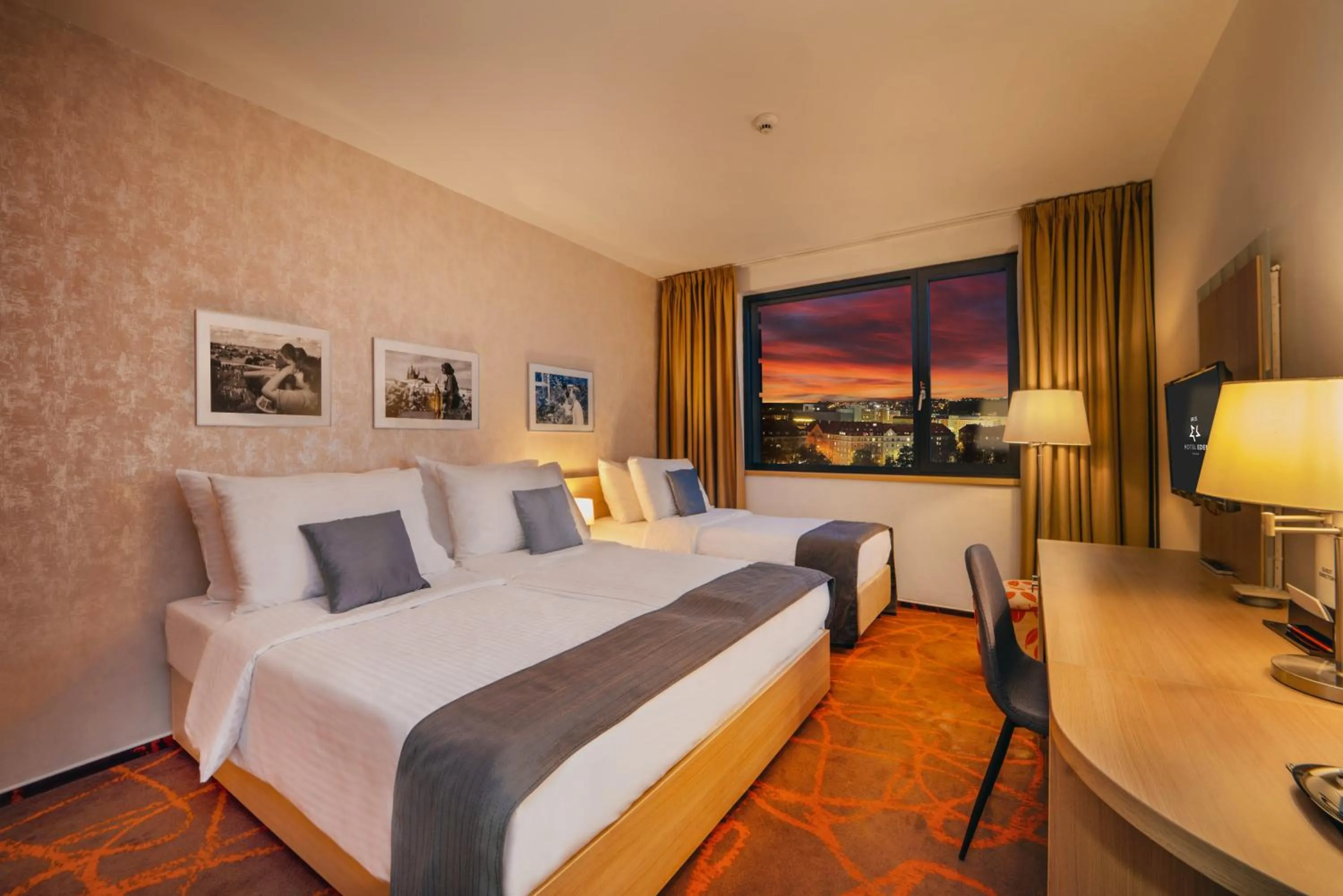 Bedroom, Bed in Iris Hotel Eden - Czech Leading Hotels