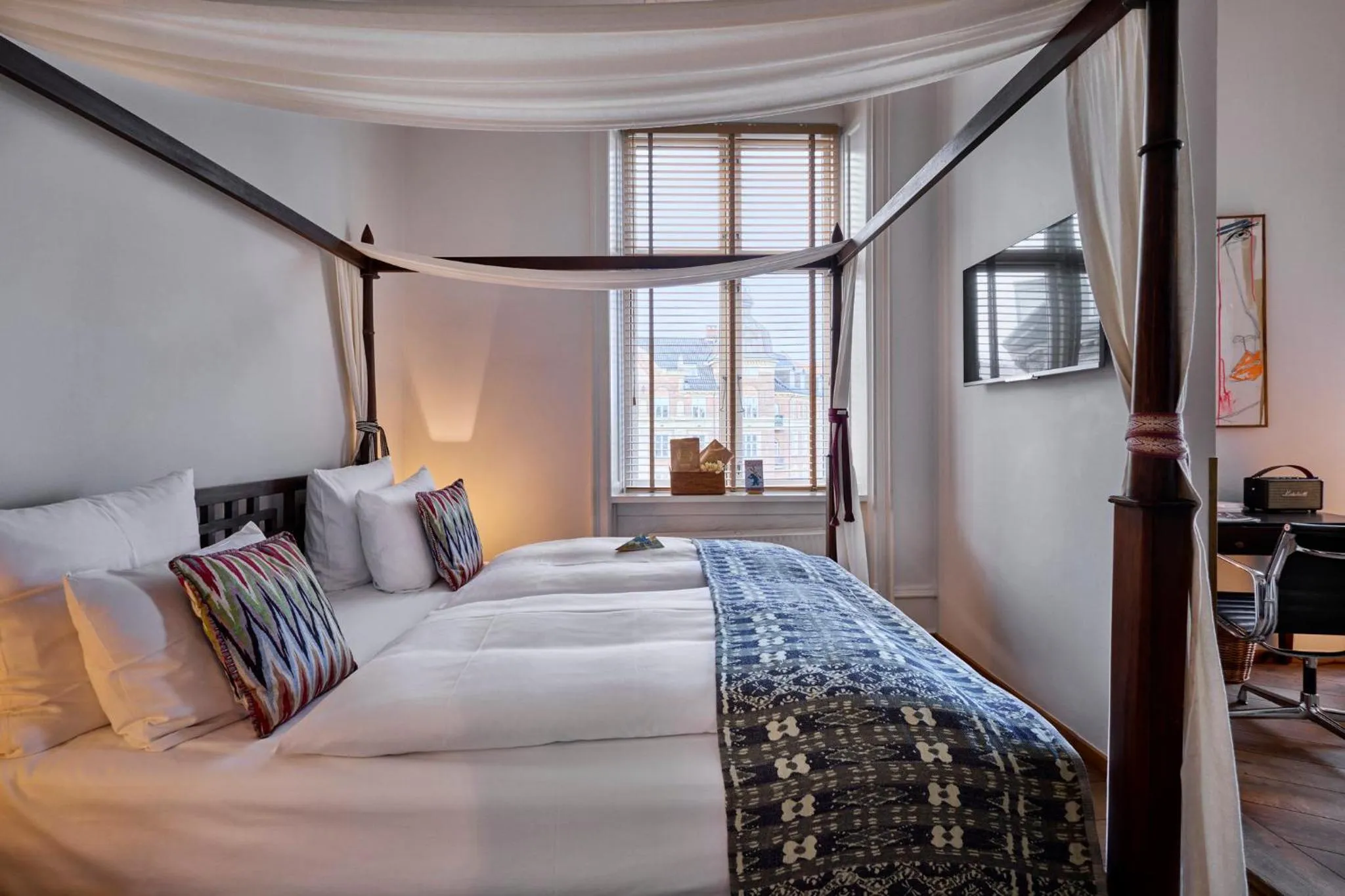 Bedroom, Bed in Babette Guldsmeden