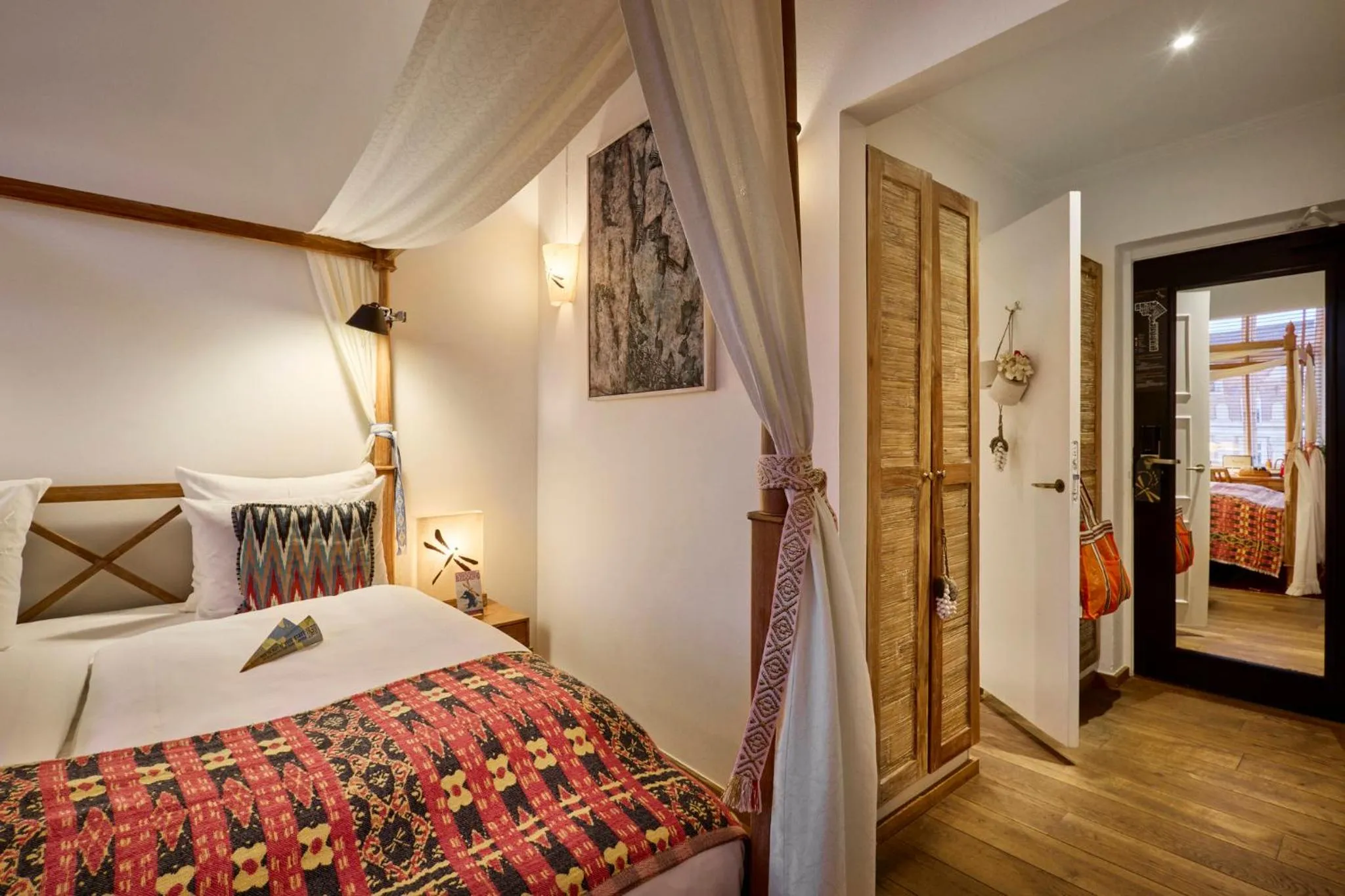 Bedroom, Bed in Babette Guldsmeden