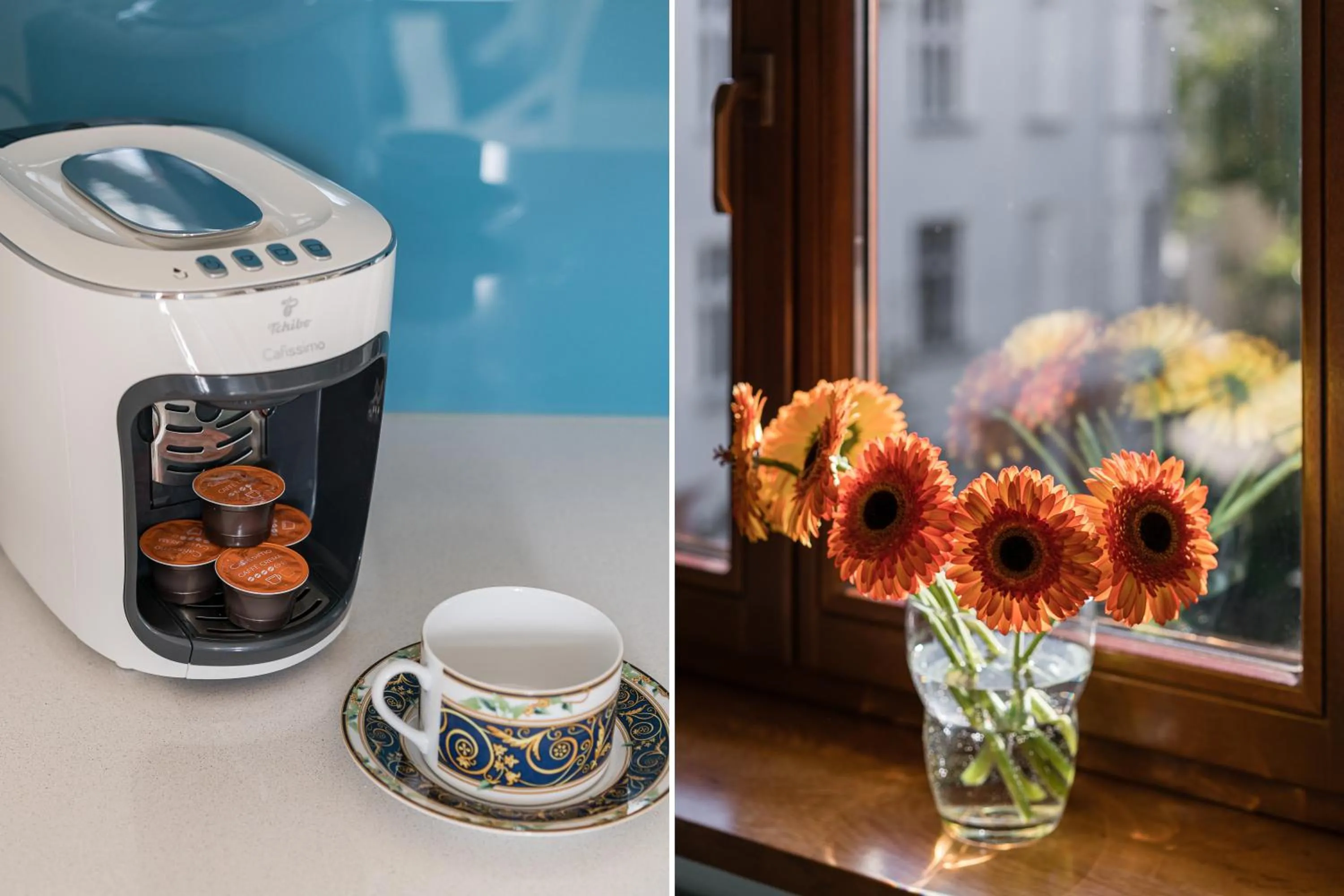 Coffee/tea facilities in Sanhaus Apartments - FANTAZJA - Apartament z dwoma balkonami - 100 m2