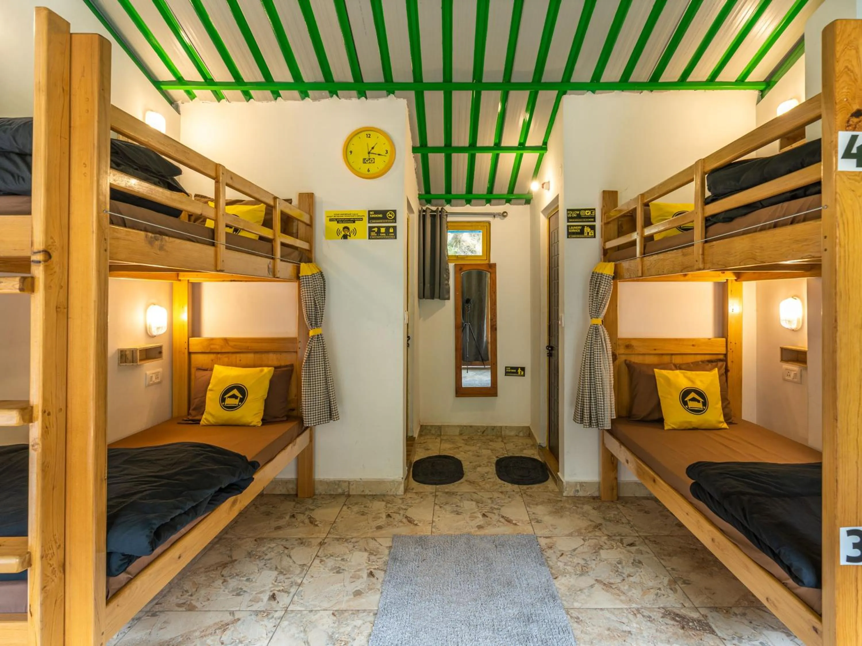 Bed in The Hosteller Mussoorie By the Streamside, Kempty