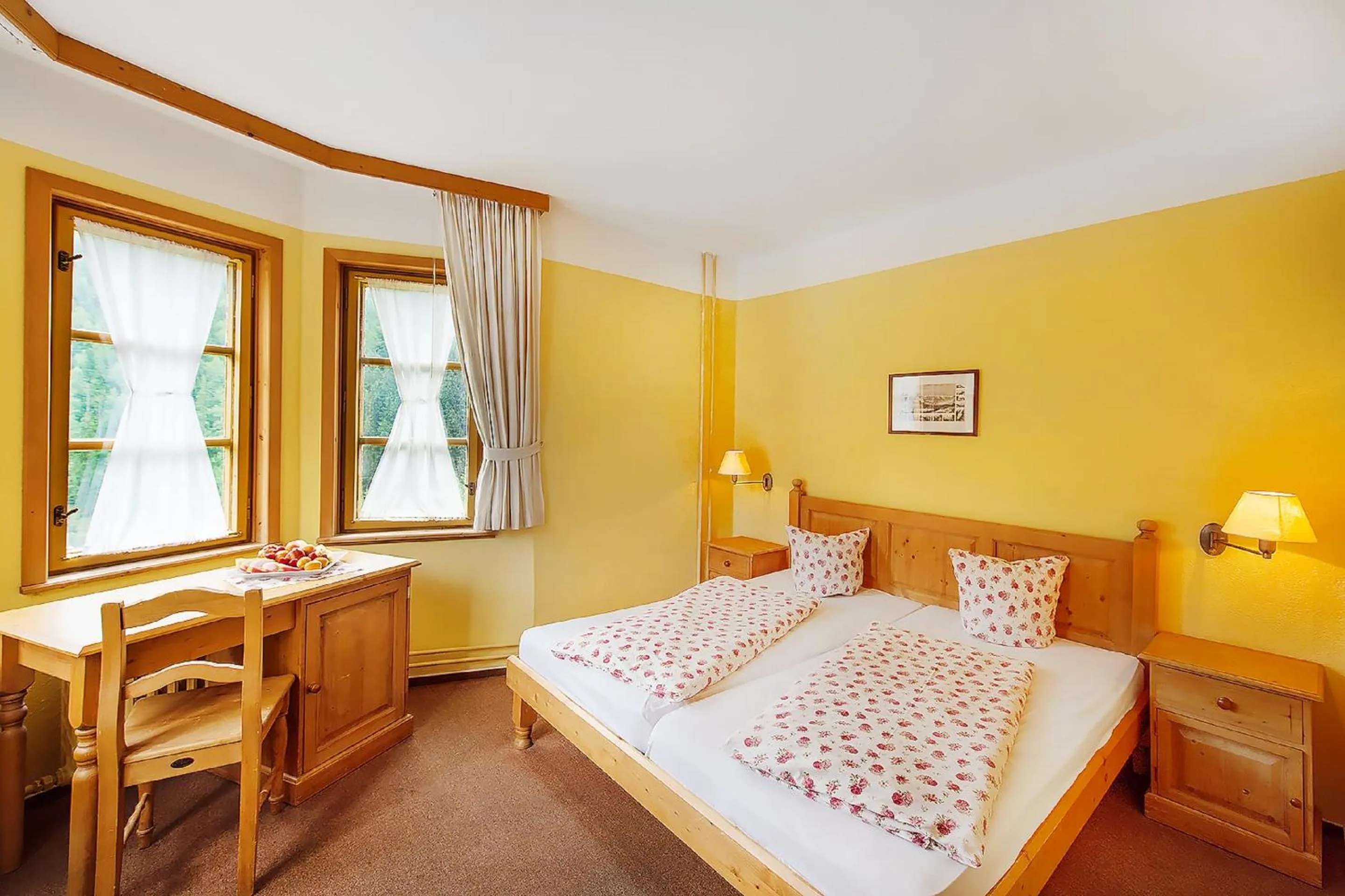 Bedroom, Bed in Alpský Hotel