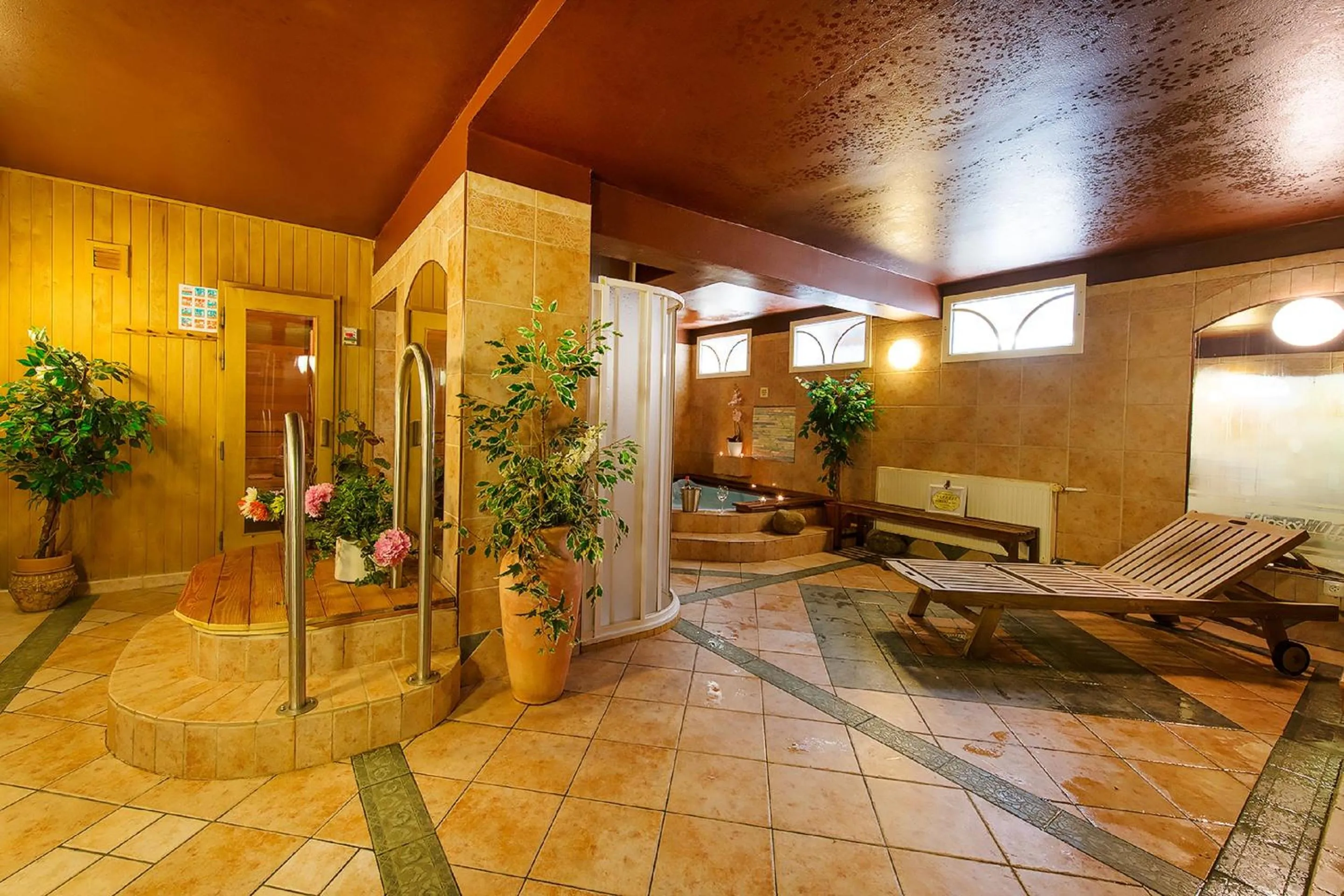 Hot Tub in Alpský Hotel