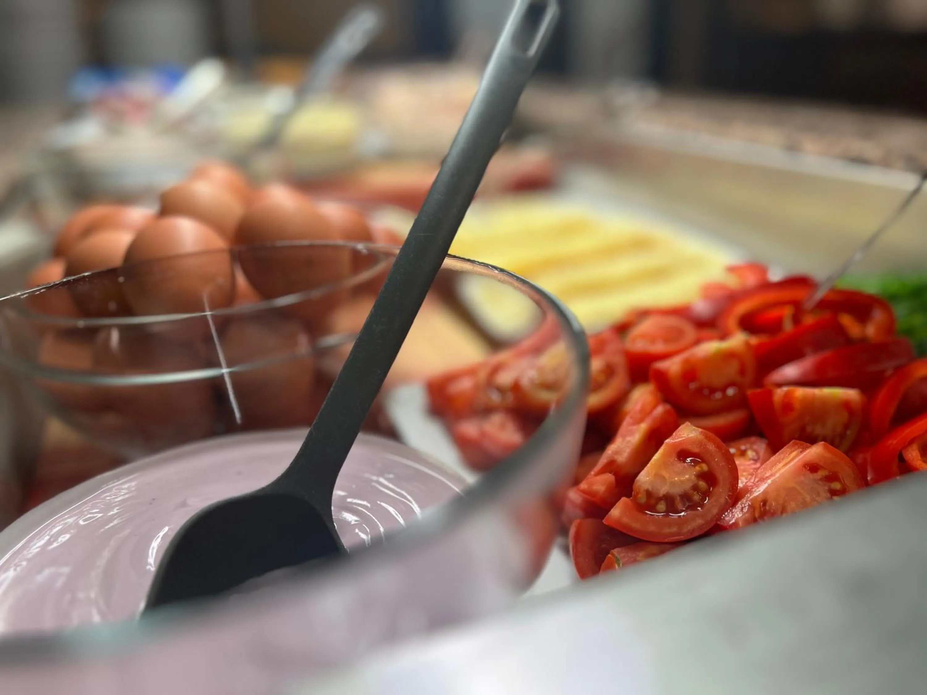 Buffet breakfast in Alpský Hotel