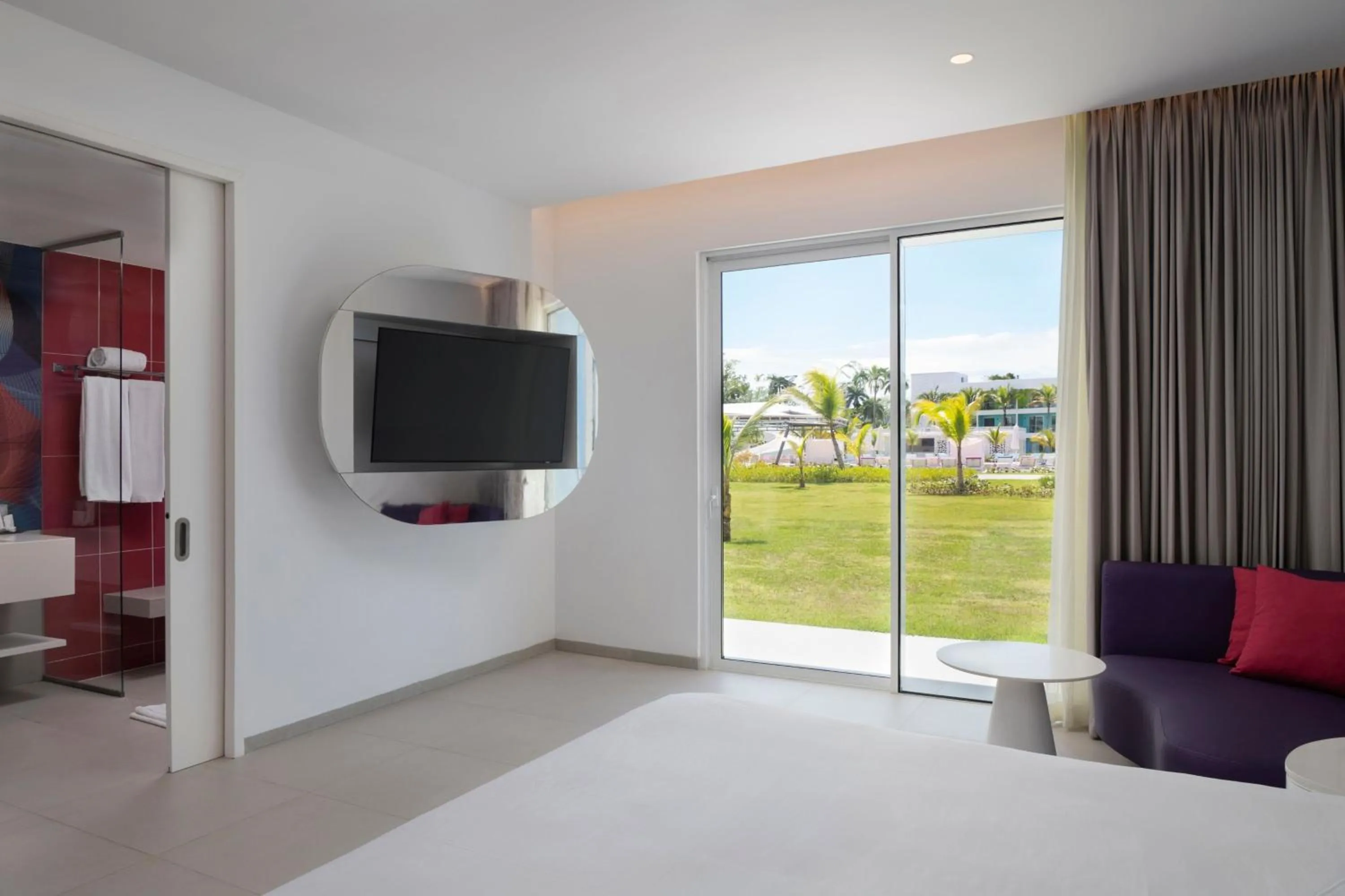 Photo of the whole room, Bed in Temptation Grand Miches Resort - All Inclusive - Couples Only