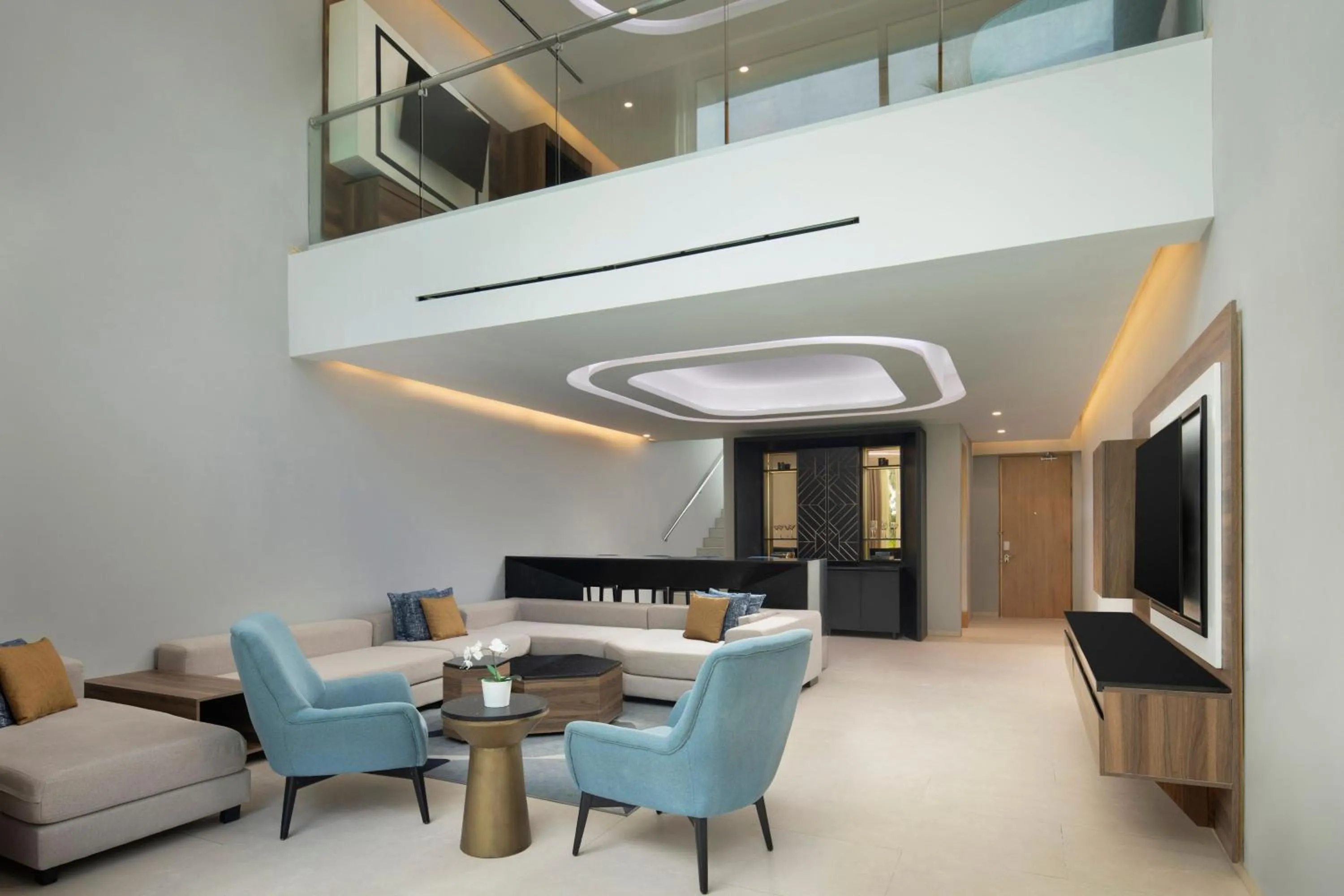 Living room in Temptation Grand Miches Resort - All Inclusive - Couples Only