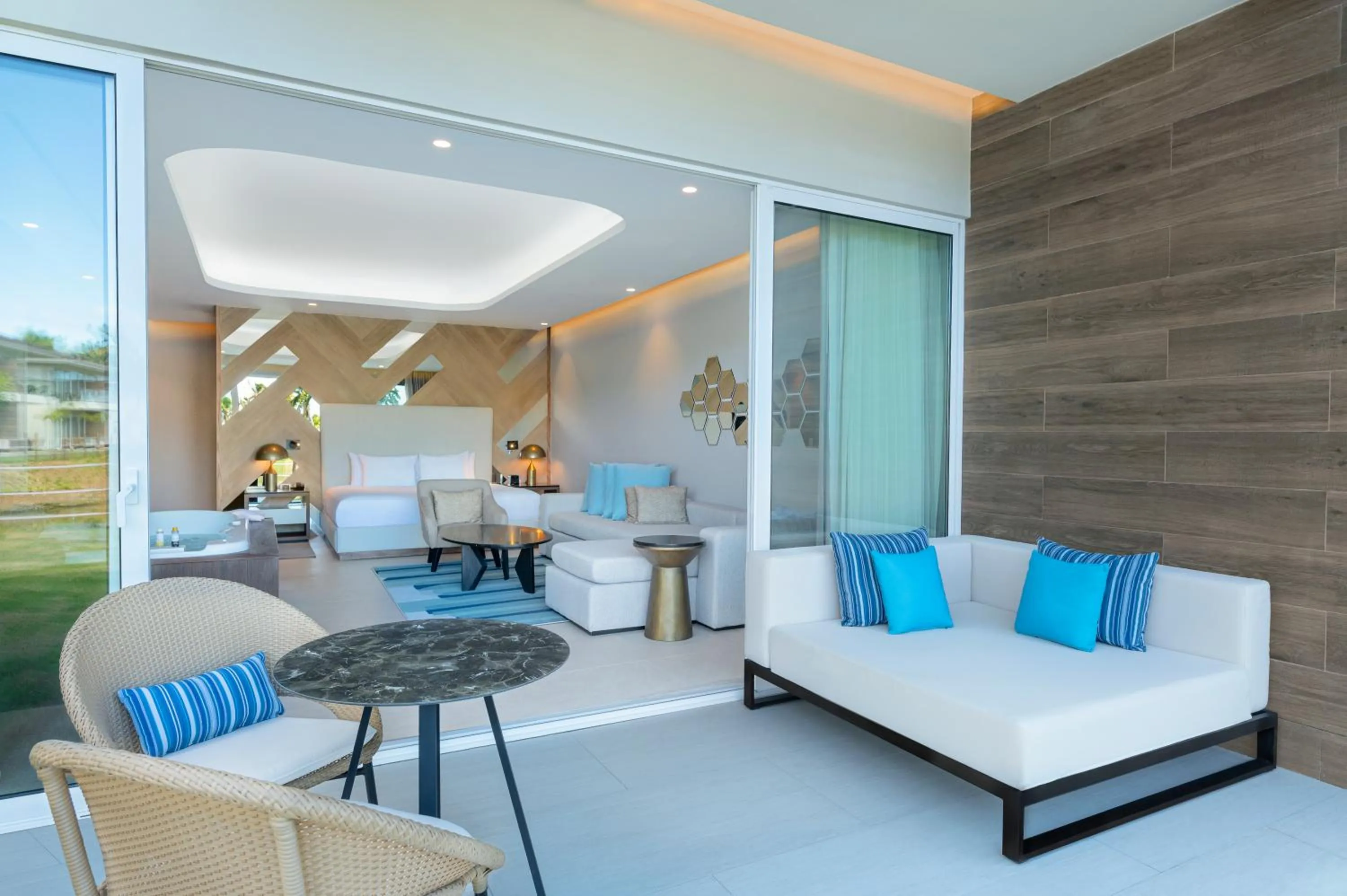 Patio in Temptation Grand Miches Resort - All Inclusive - Couples Only