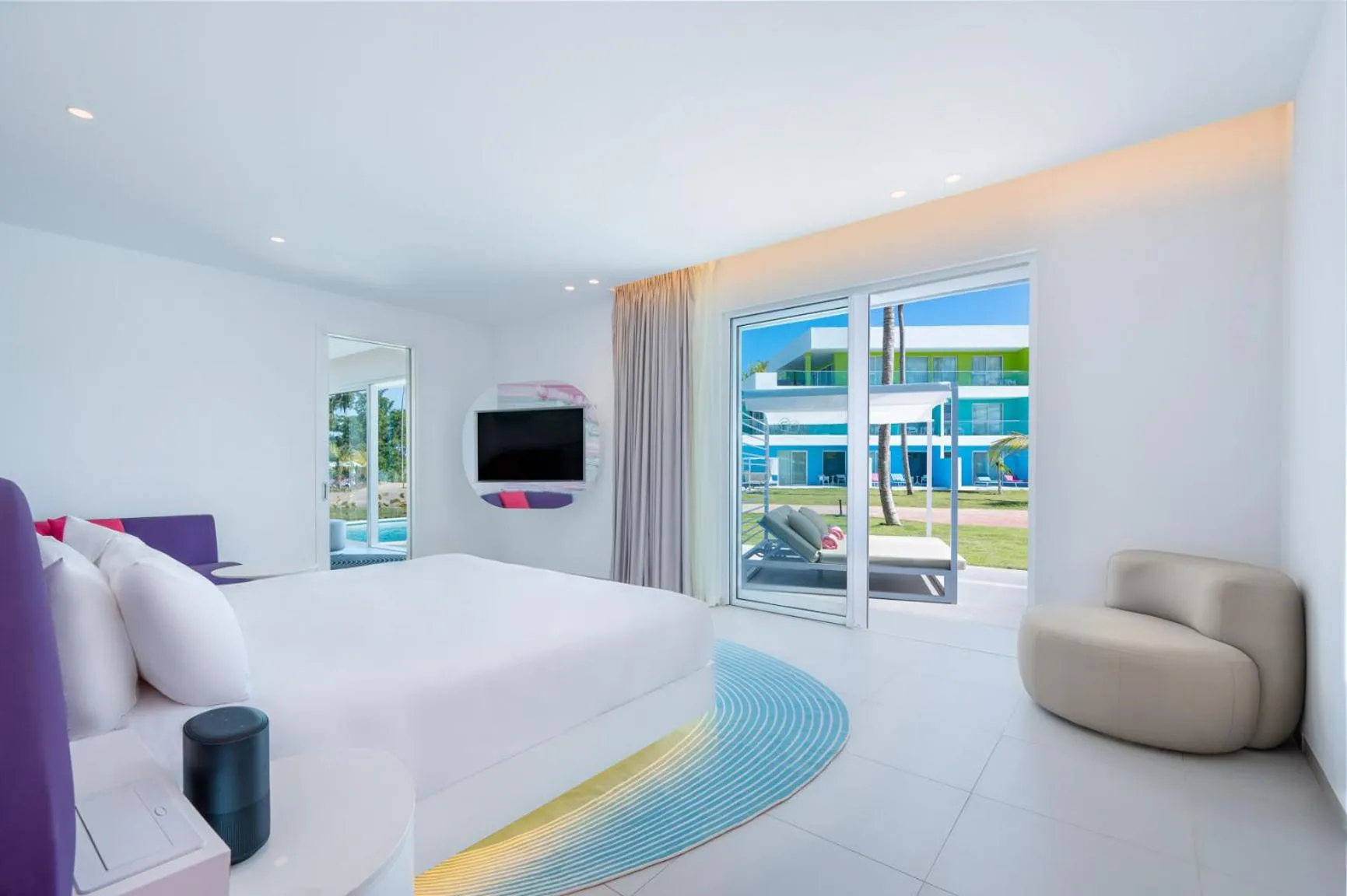 Photo of the whole room, Bed in Temptation Grand Miches Resort - All Inclusive - Couples Only