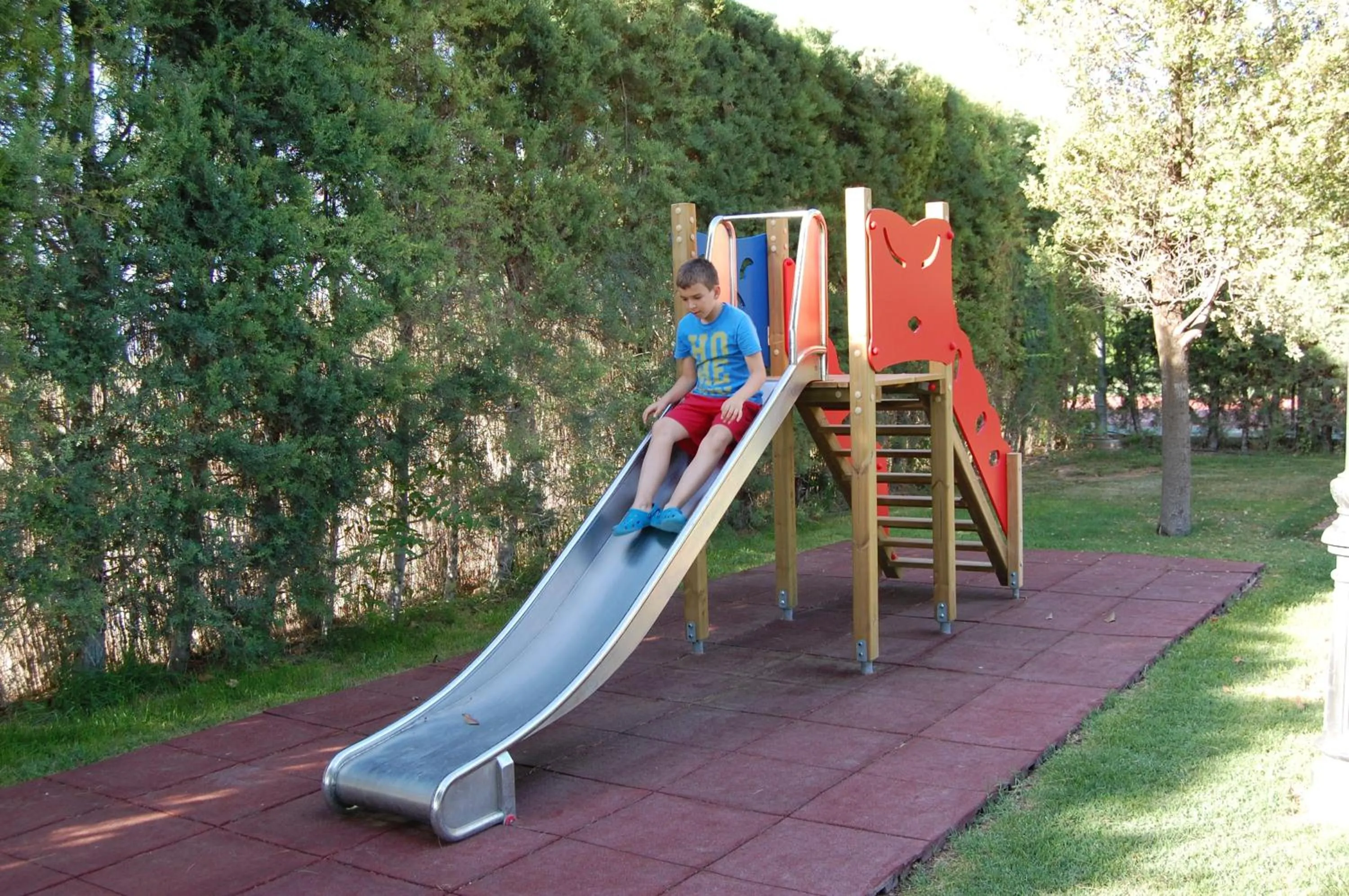 Children play ground in Hotel El Cortijo de Daimiel
