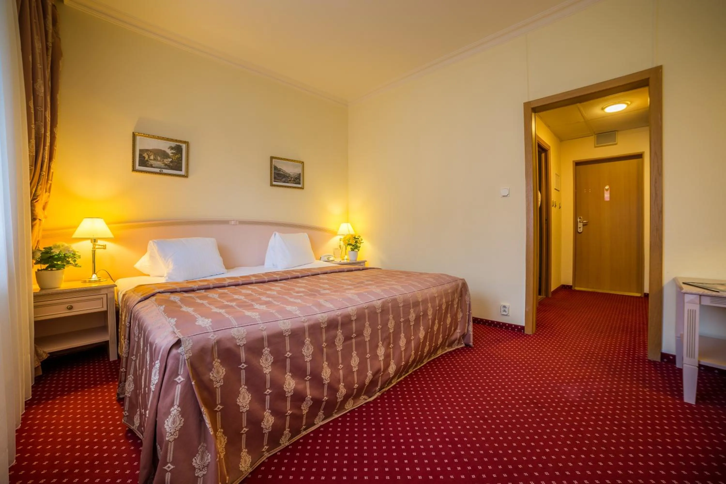 Photo of the whole room, Bed in Interhotel Central