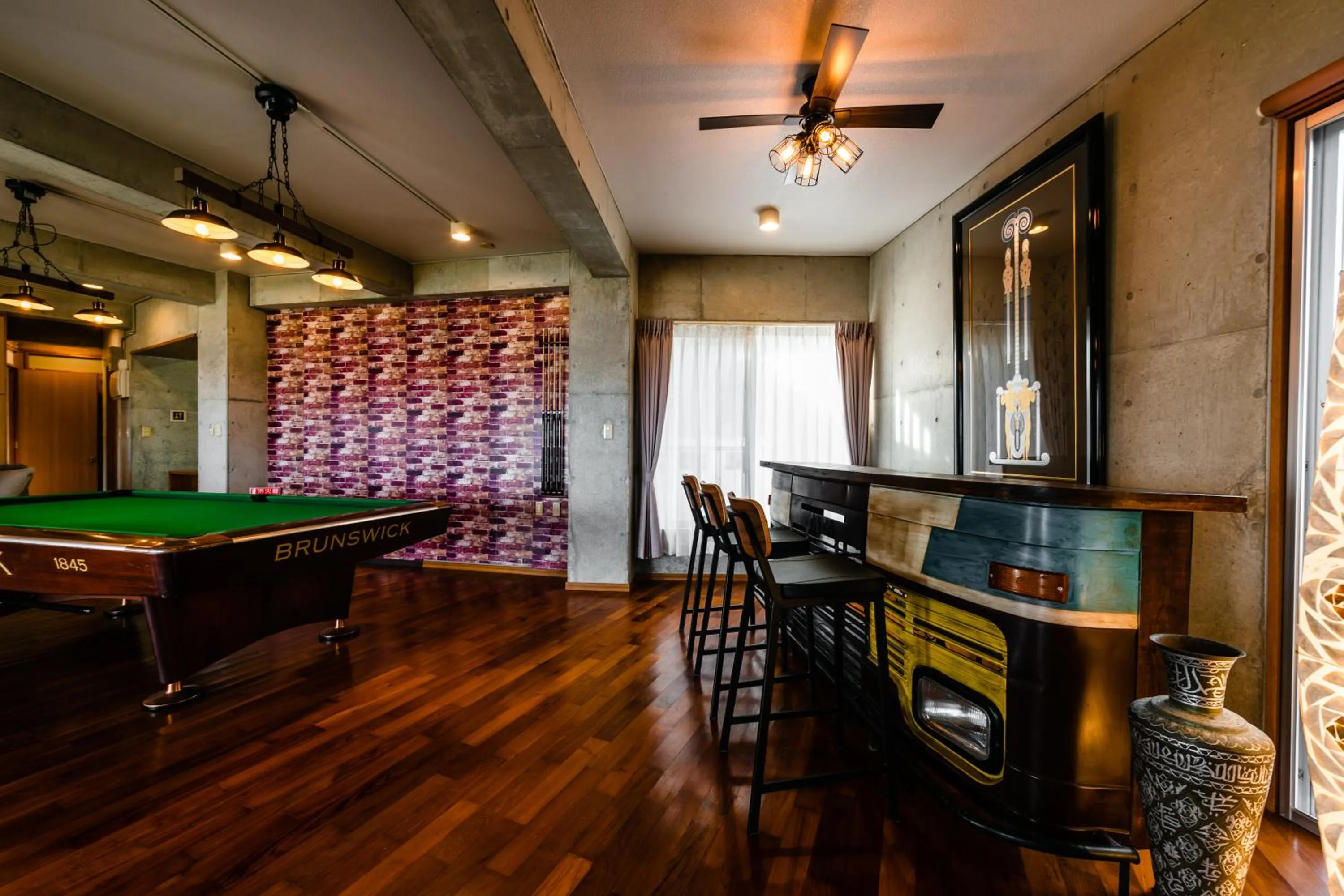 Area and facilities in Pine House in Ginoza