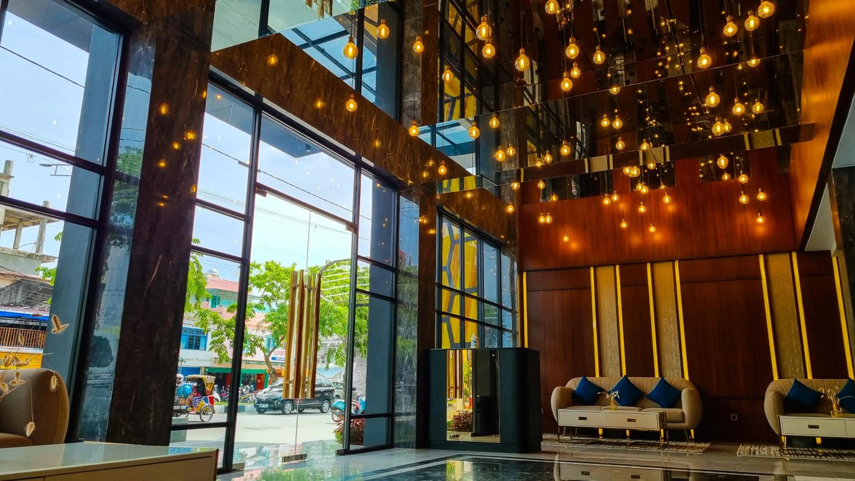 Lobby or reception in Hotel Rasamala