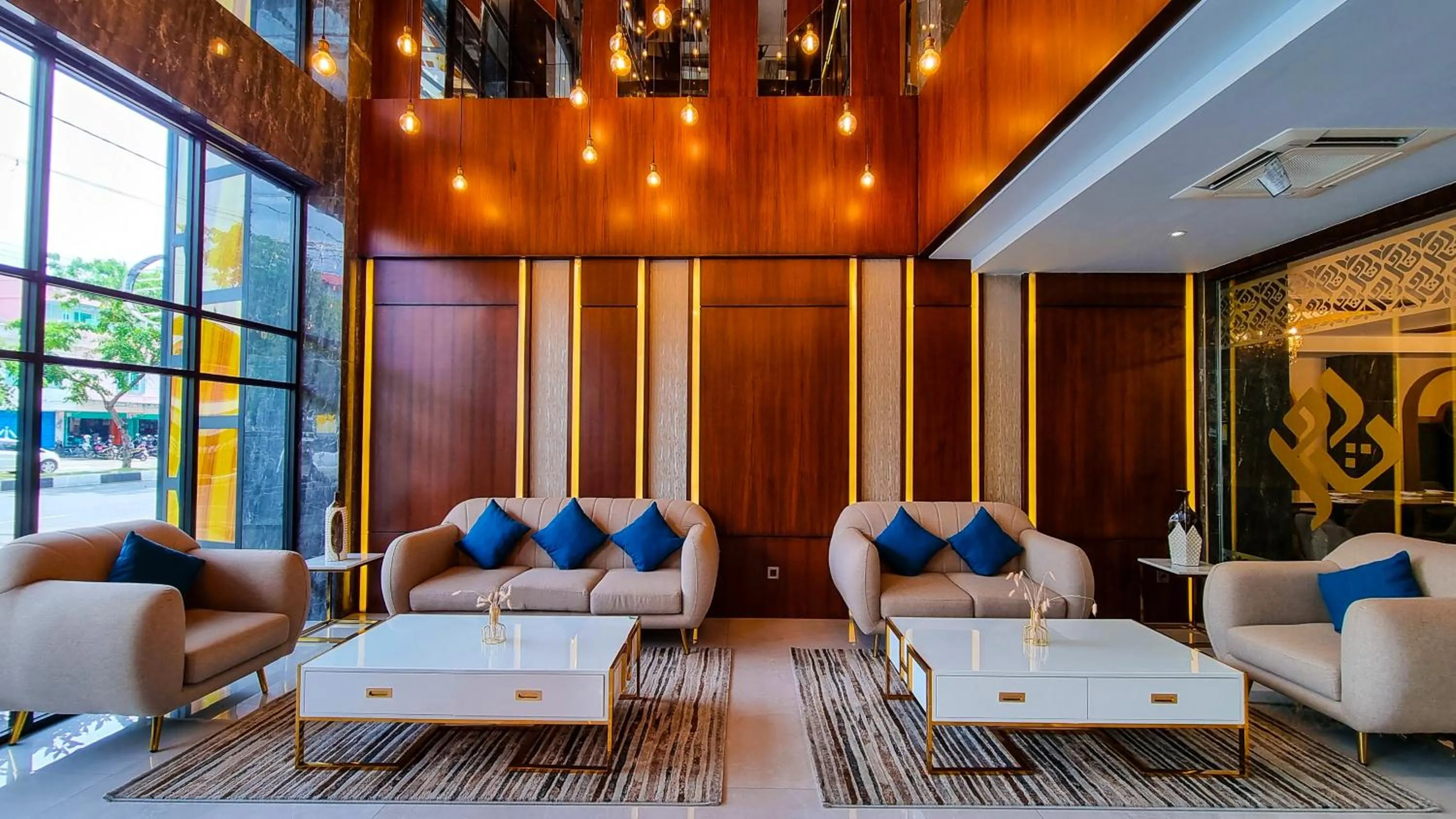 Lobby or reception in Hotel Rasamala