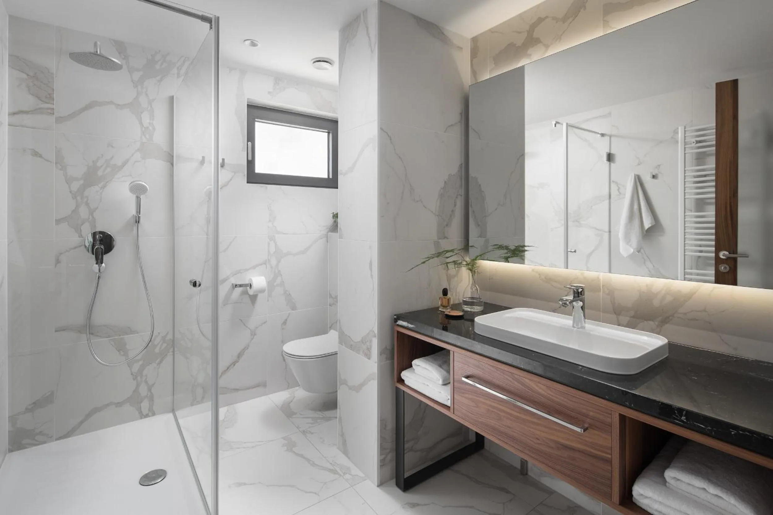 Shower in Hotel Milan