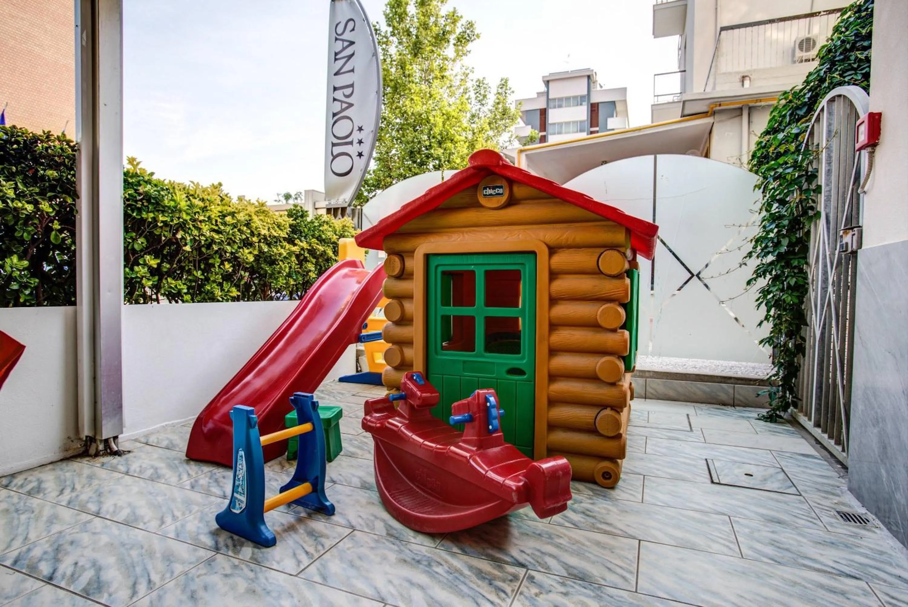 Children play ground in Hotel San Paolo