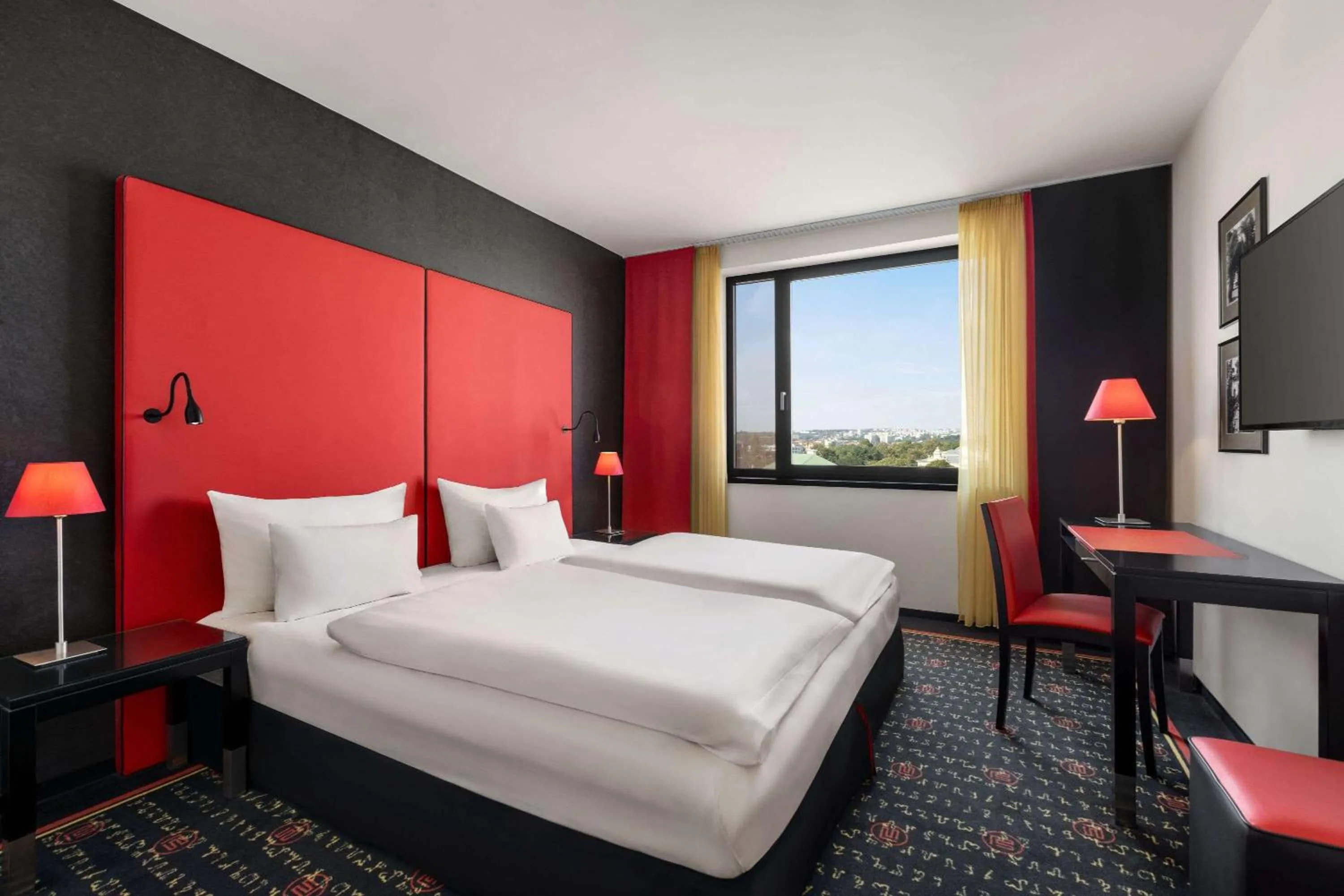 Photo of the whole room, Bed in Vienna House Easy by Wyndham Pilsen