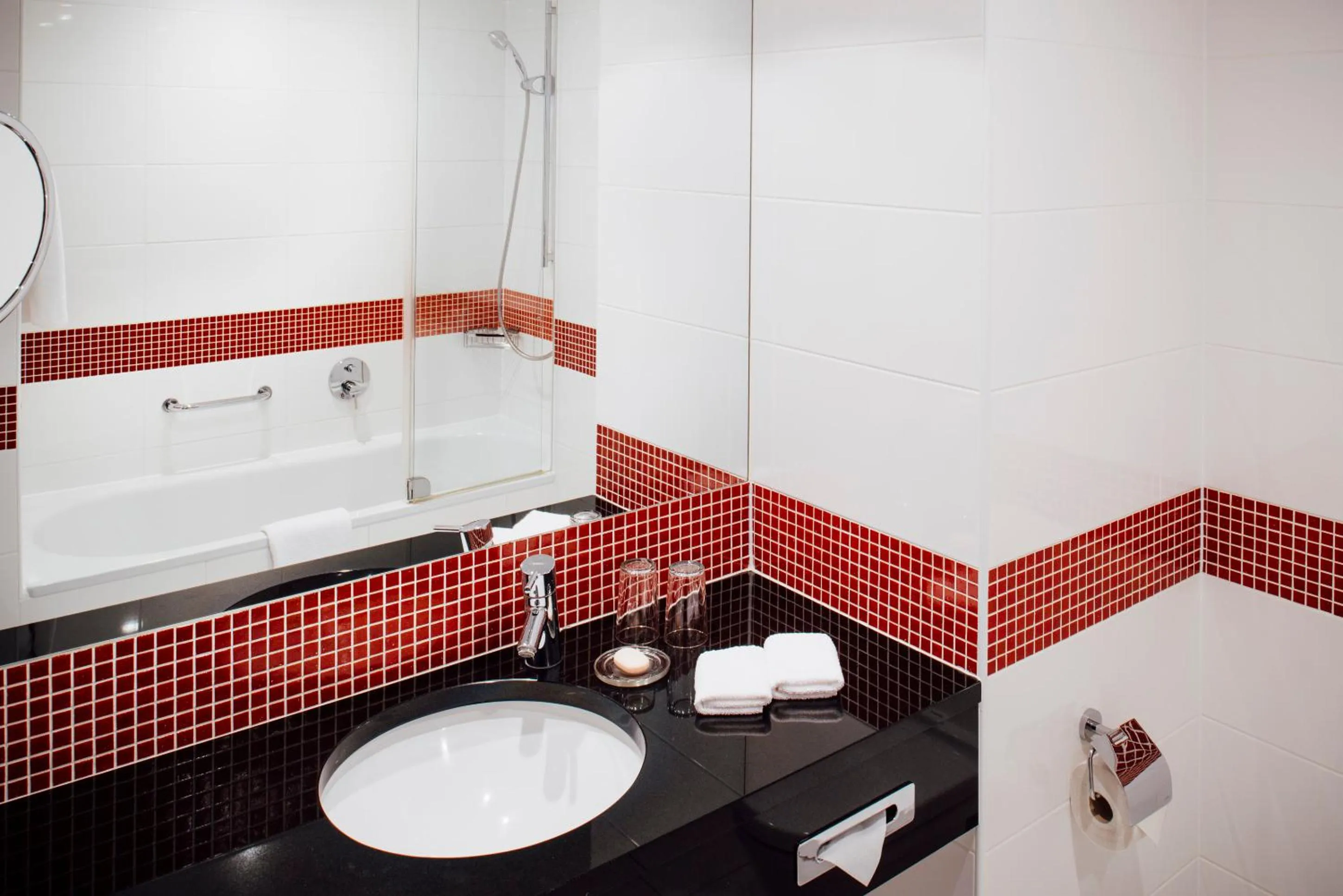 Bathroom in Vienna House Easy by Wyndham Pilsen