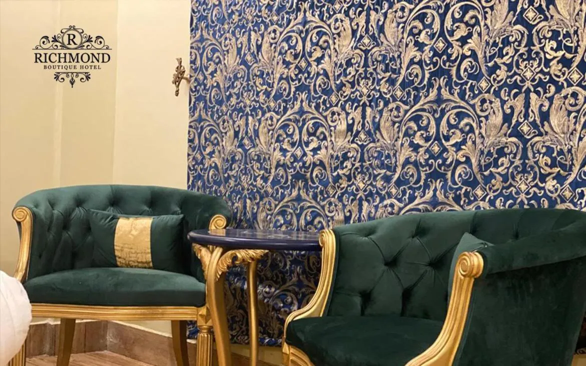 Seating area in Richmond Boutique Hotel