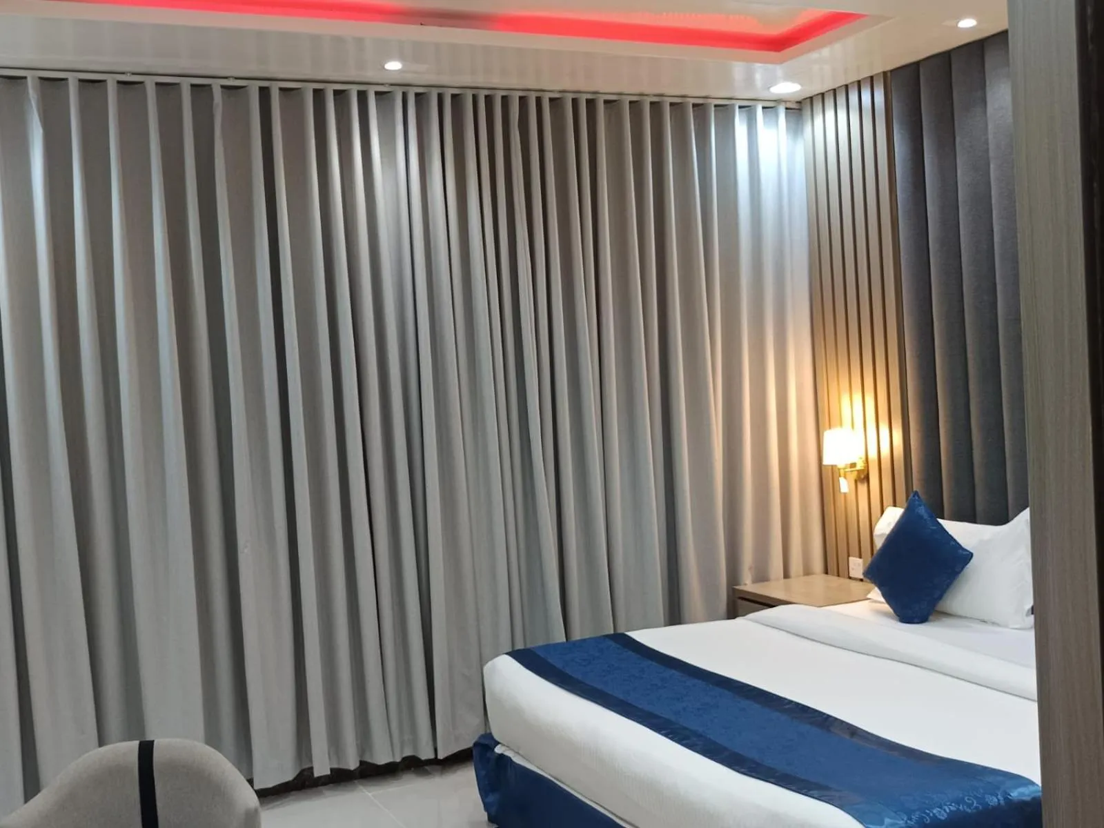 Bed in Al Farhan Hotel Qurtuba