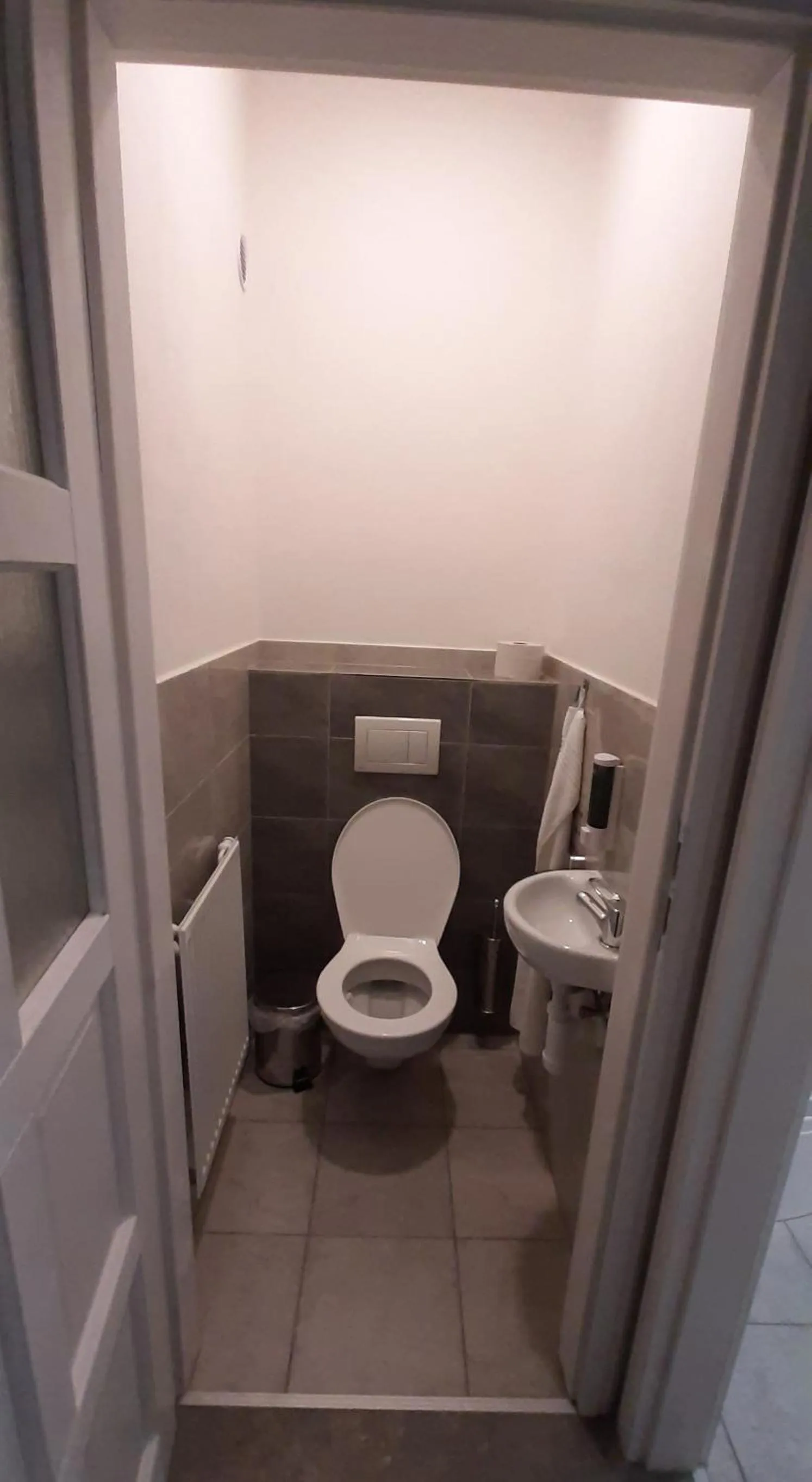 Toilet in Pension Fontána Svitavy