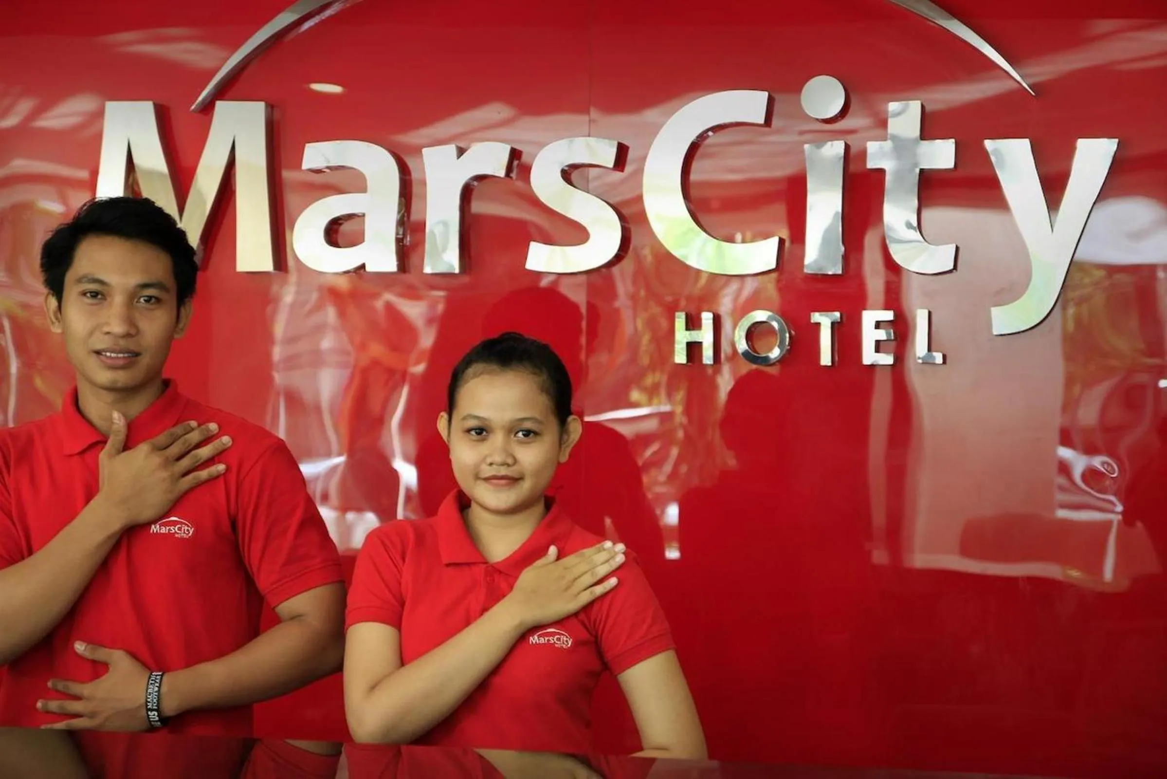 Staff in Mars City Hotel