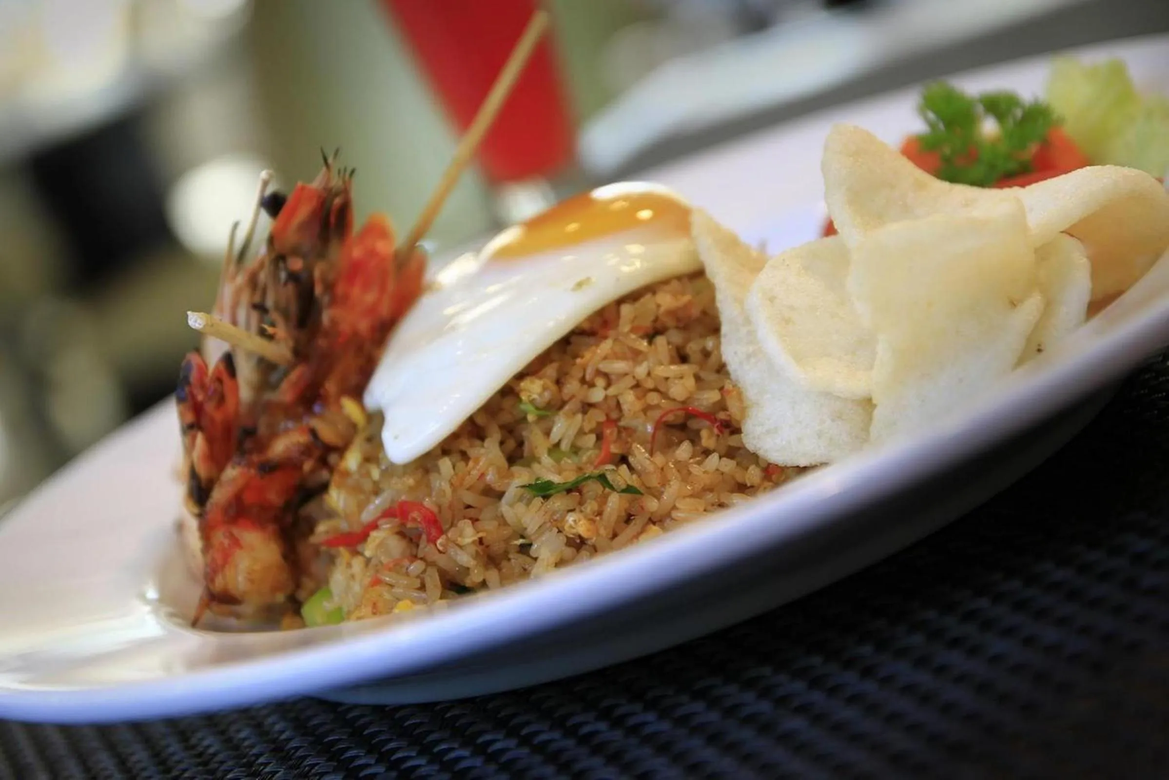 Food close-up in Mars City Hotel