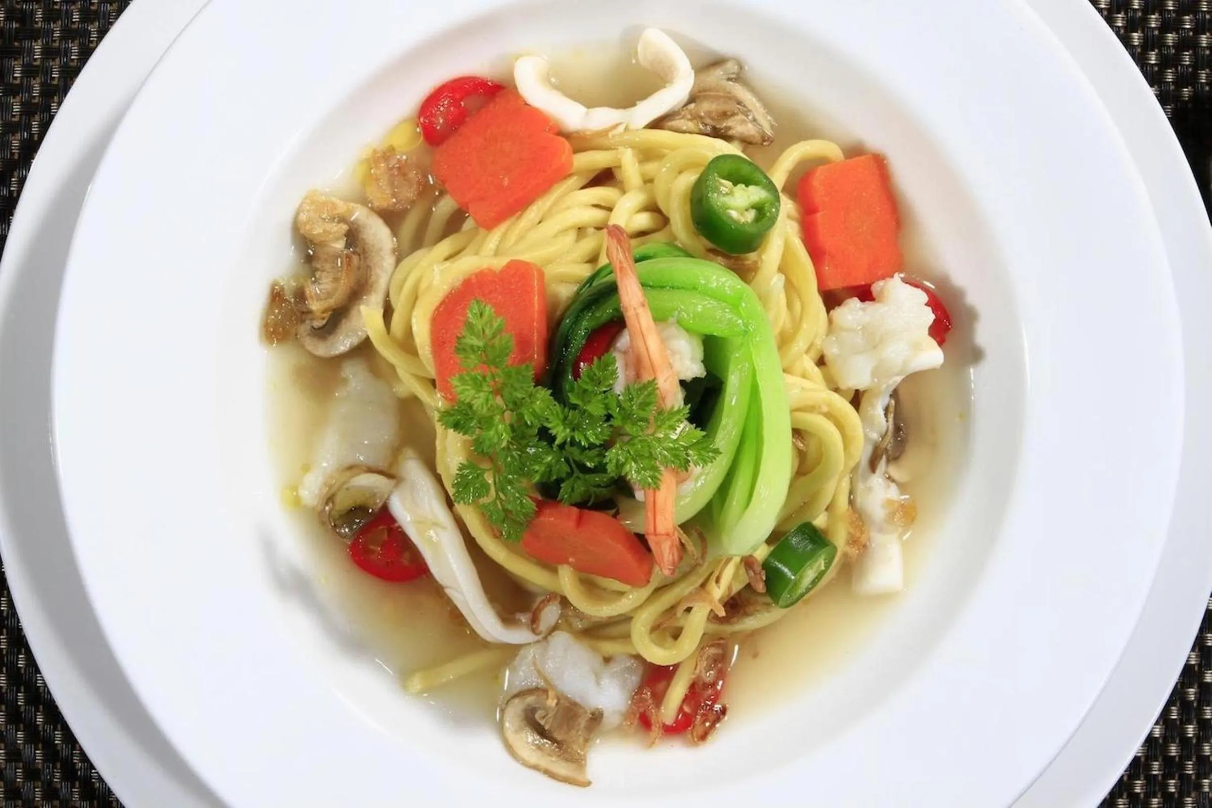 Food close-up in Mars City Hotel