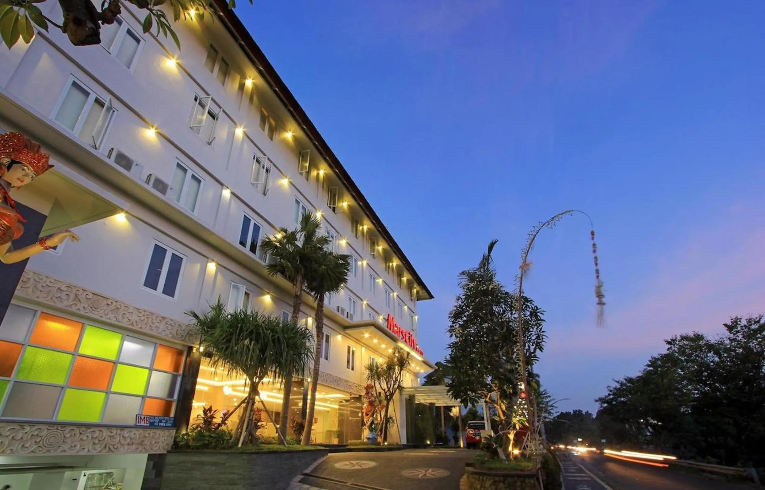 Facade/entrance in Mars City Hotel