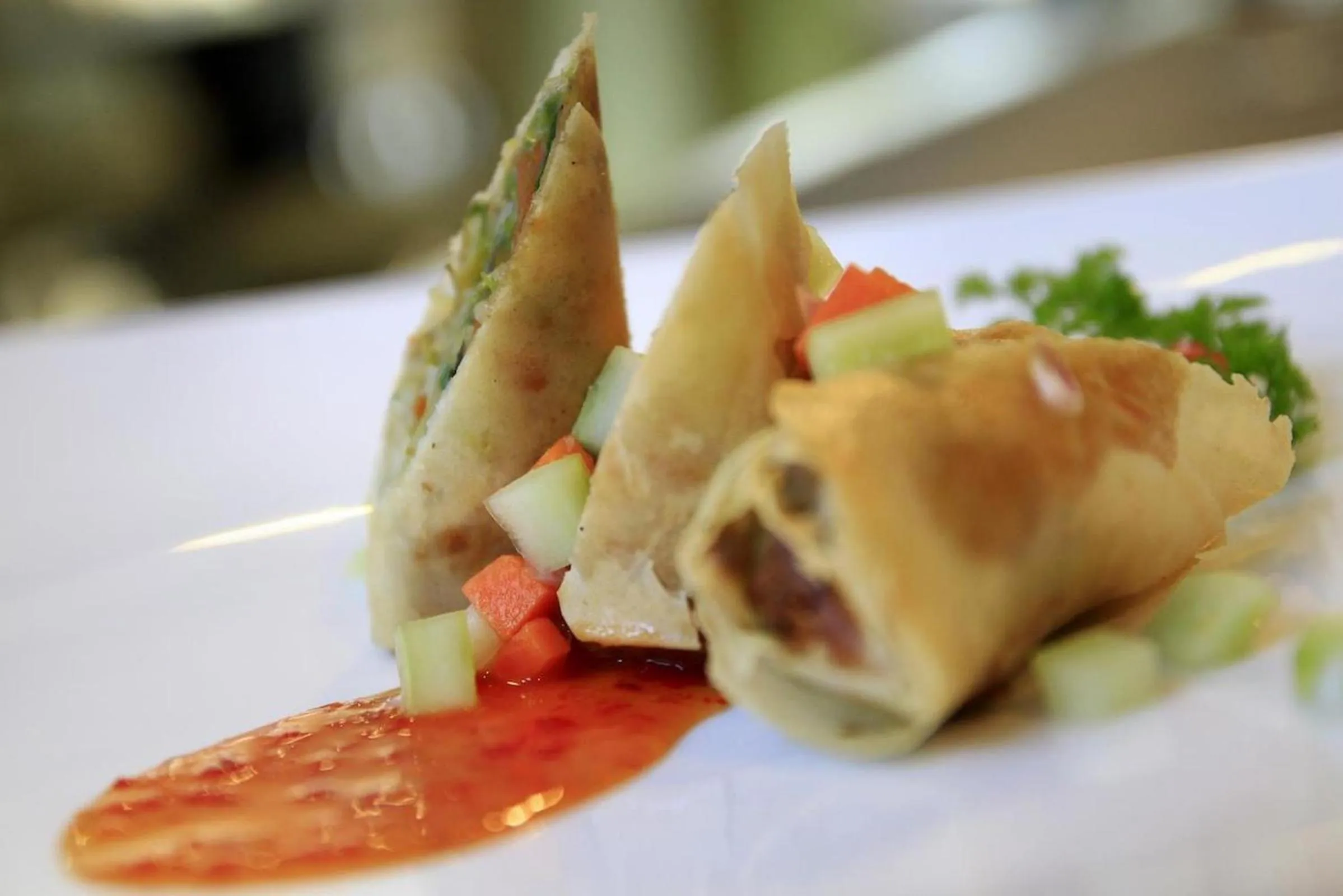 Food close-up in Mars City Hotel