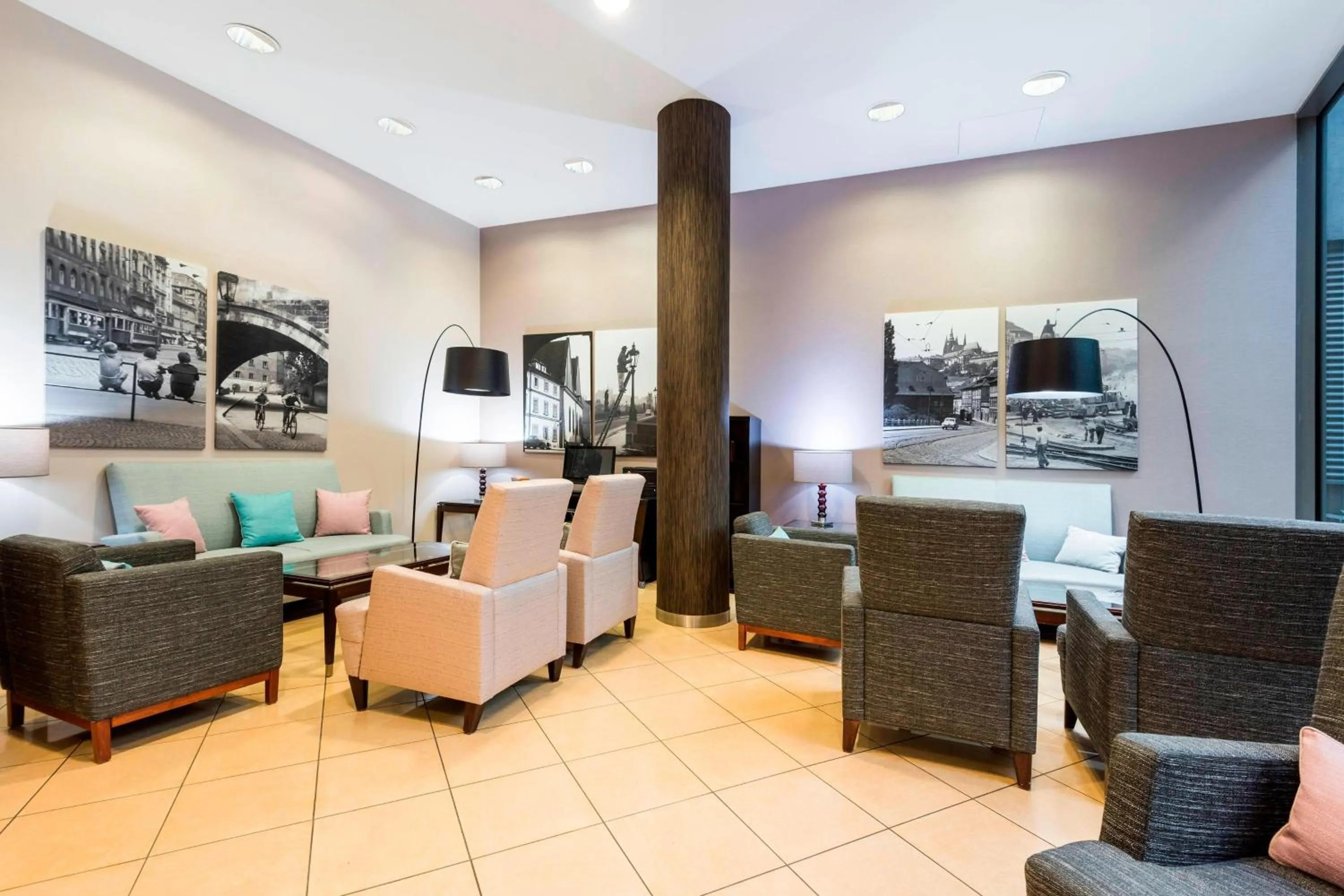 Lobby or reception in Courtyard by Marriott Prague City