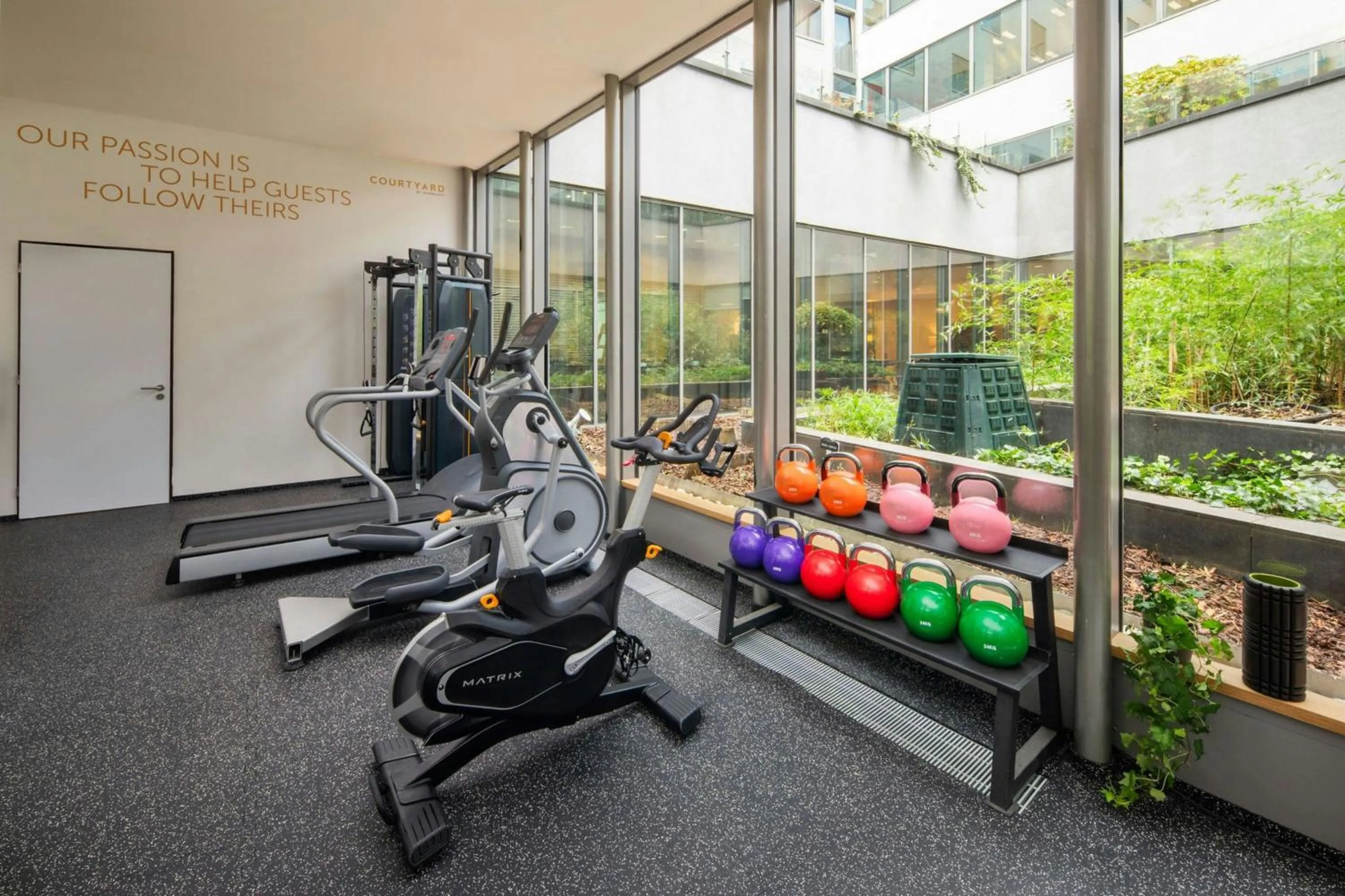 Fitness centre/facilities in Courtyard by Marriott Prague City