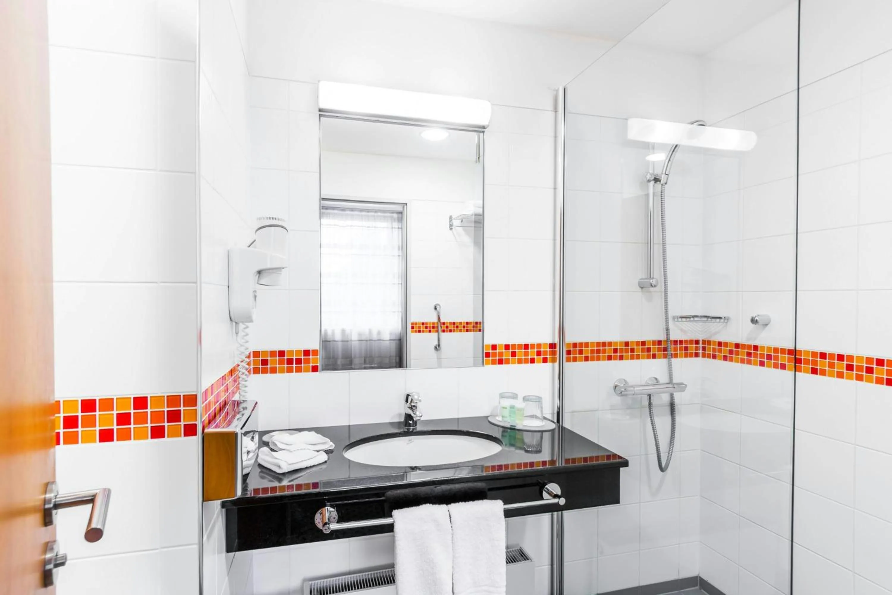 Bathroom in Courtyard by Marriott Pilsen