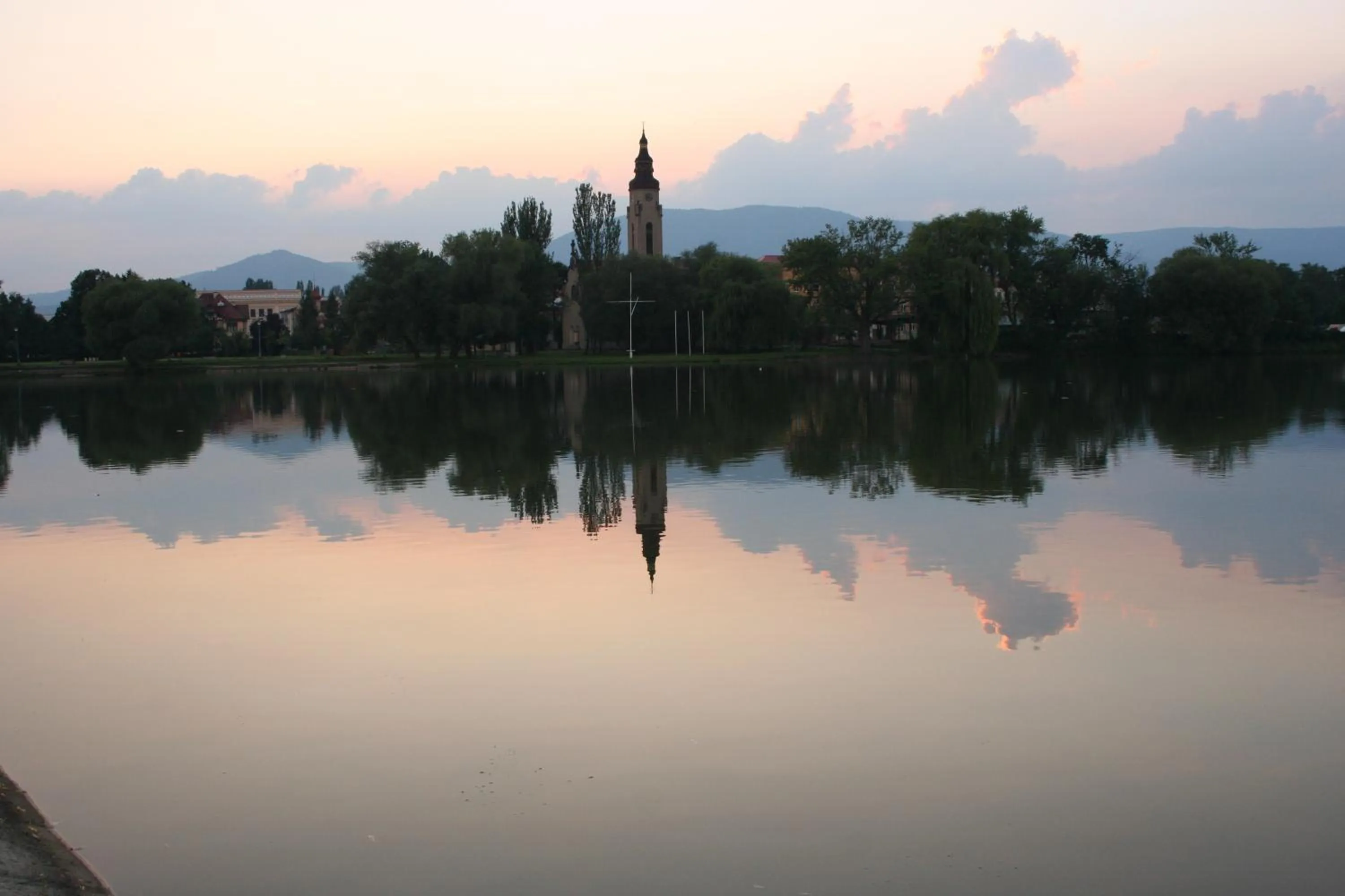 Lake view in Hotel Casanova
