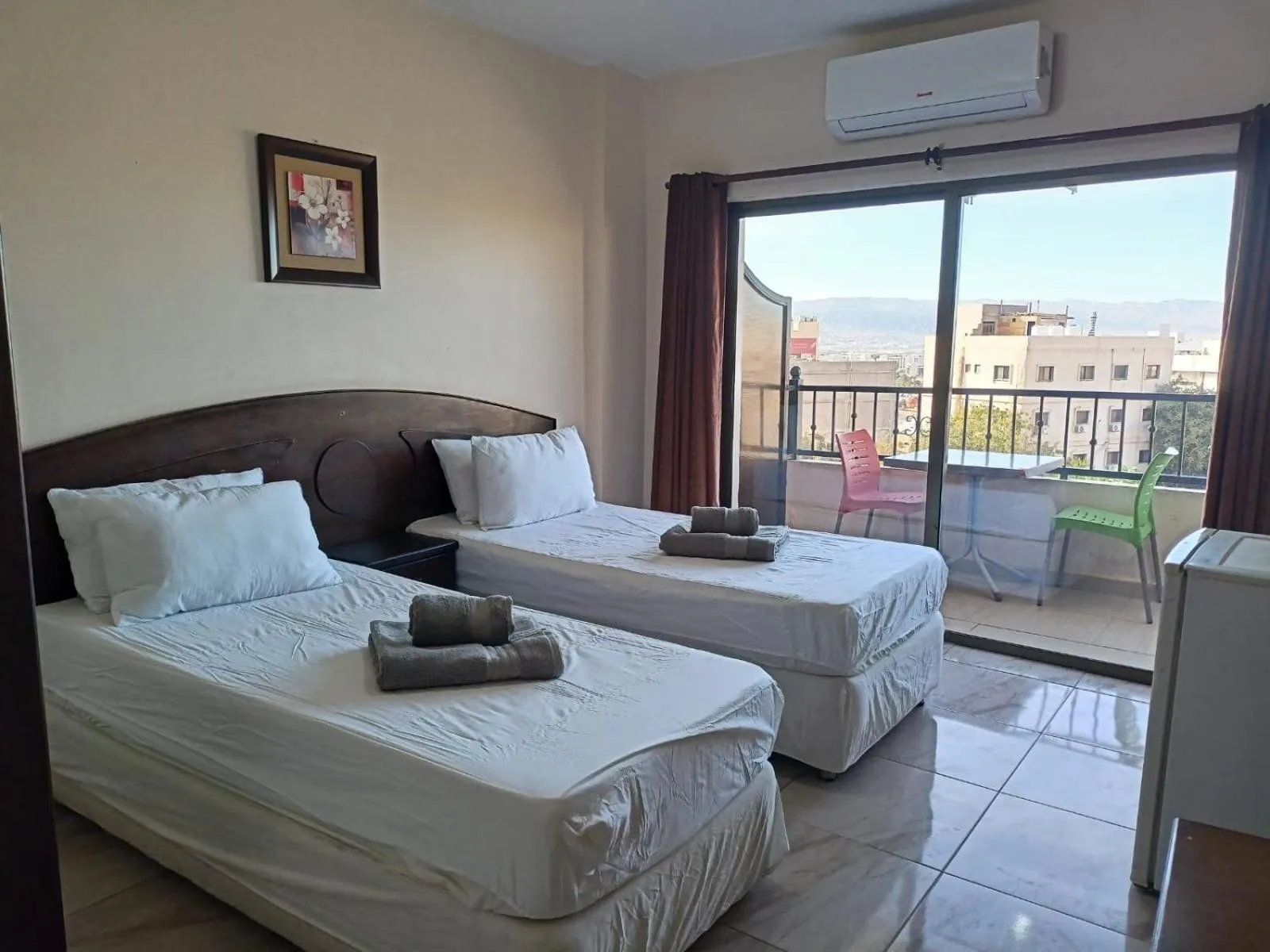 Bed in Baraka Al Aqaba Hotel Suites