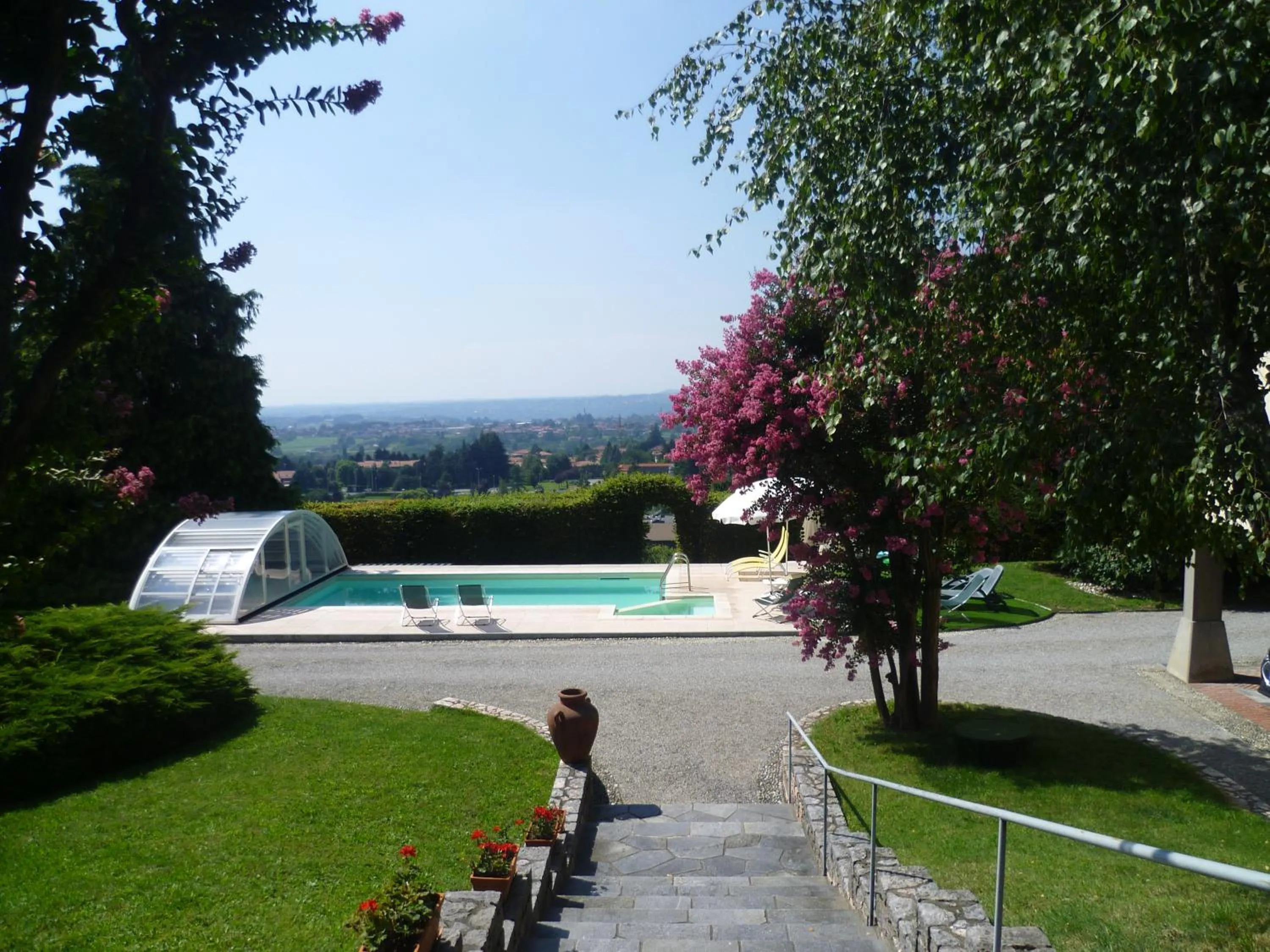 Garden in Il Colombé B&B