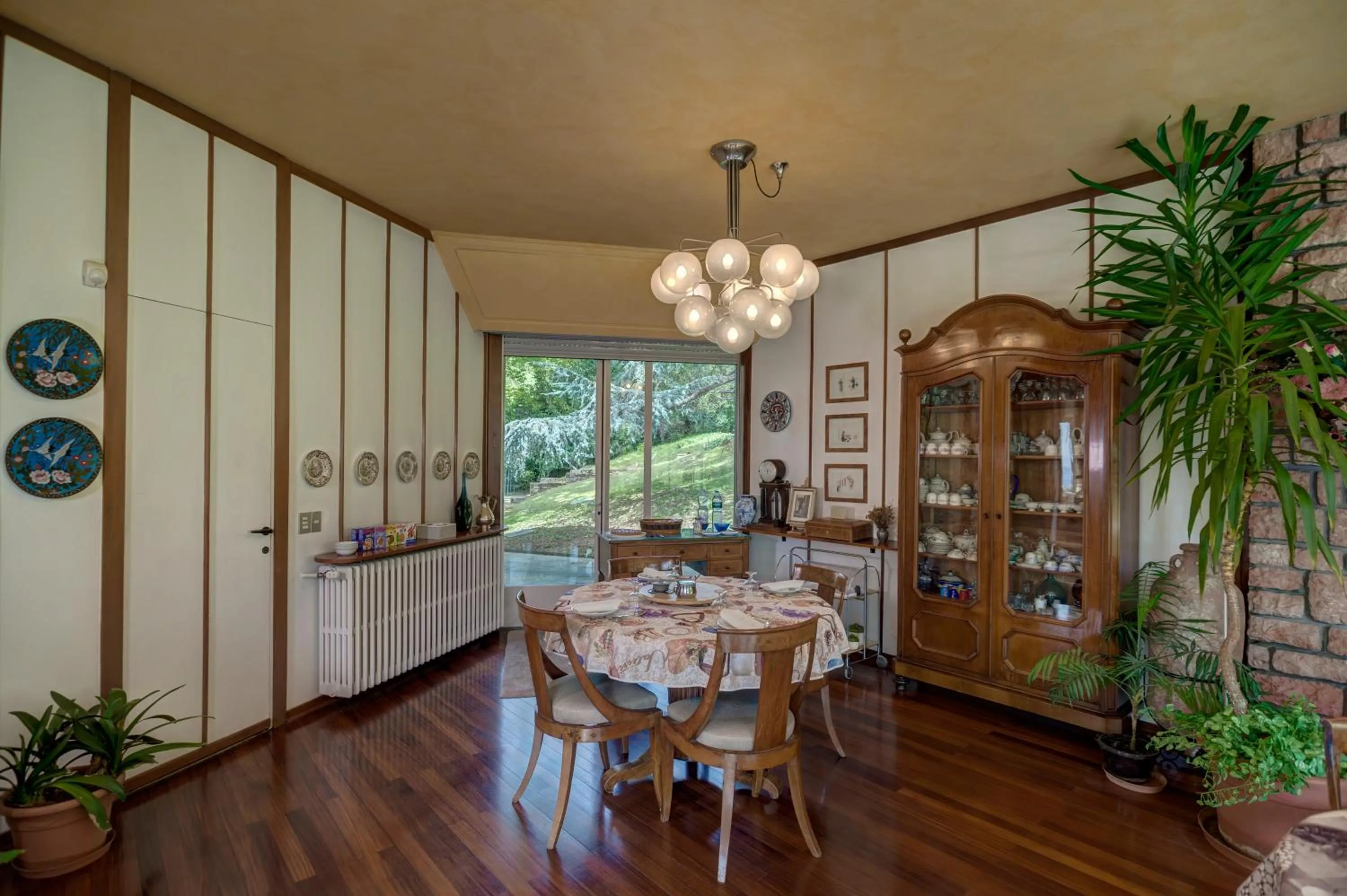 Garden view in Il Colombé B&B