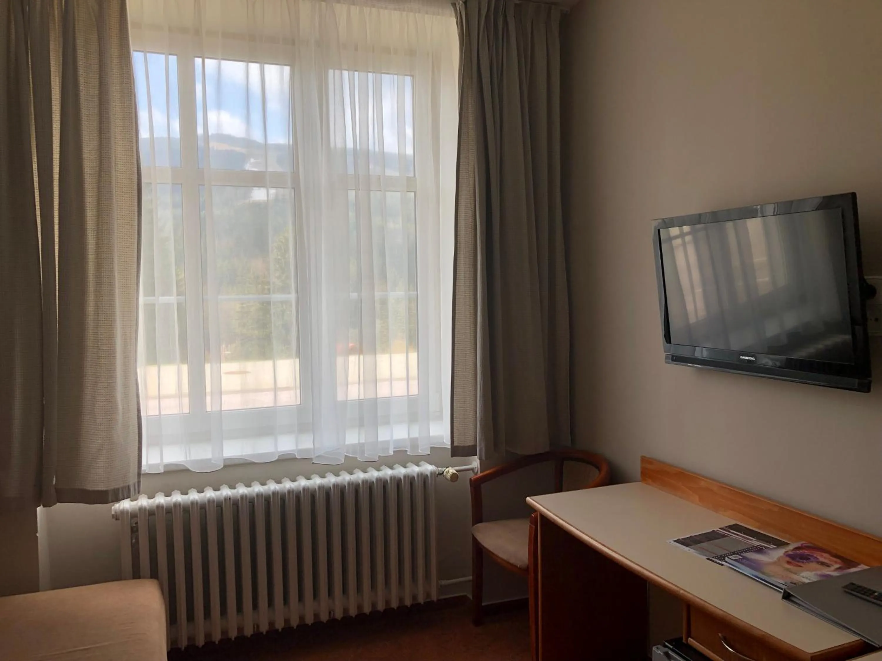 Mountain view in Hotel Sněžka