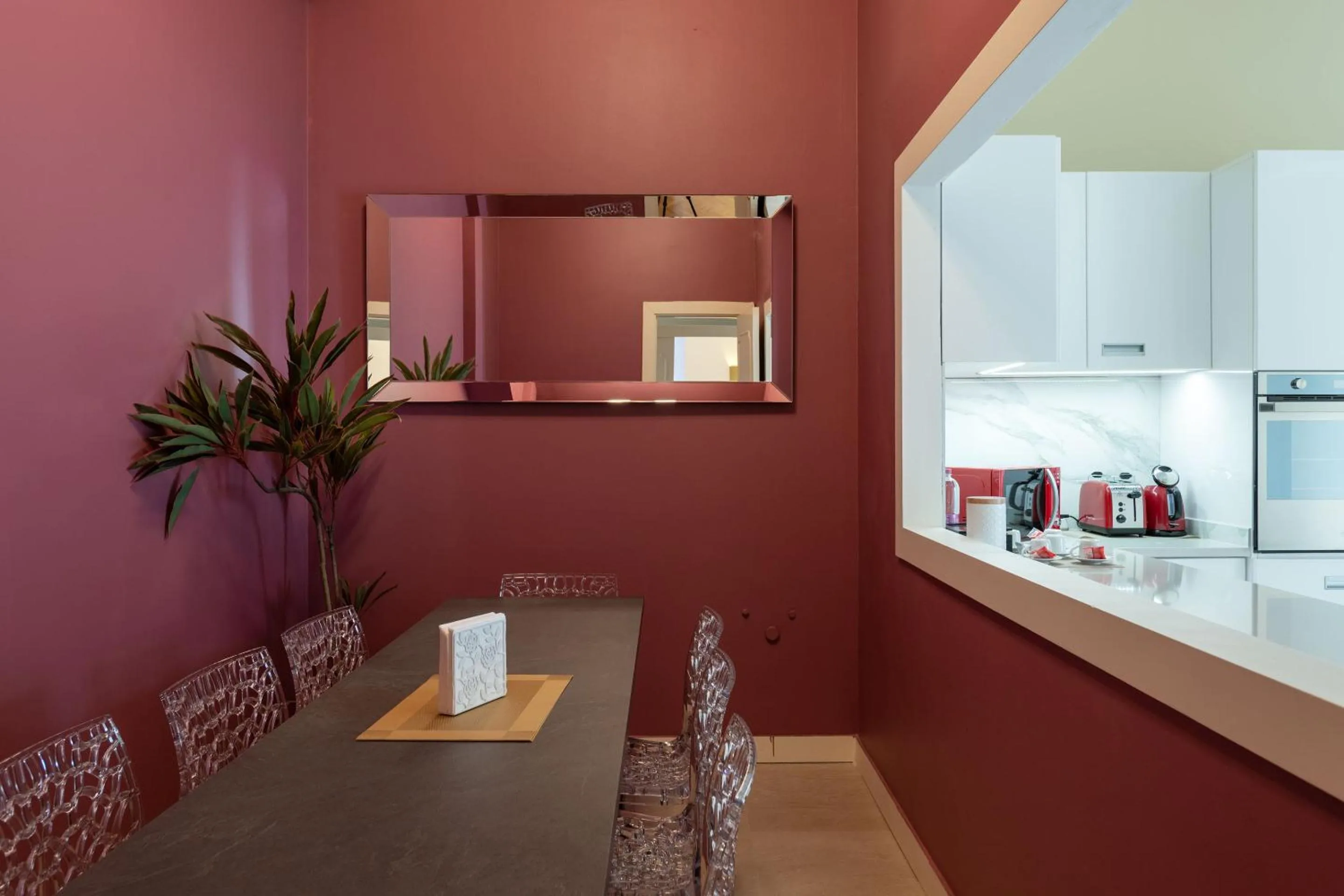 Dining area in Heart Milan Apartments Sforza Duomo