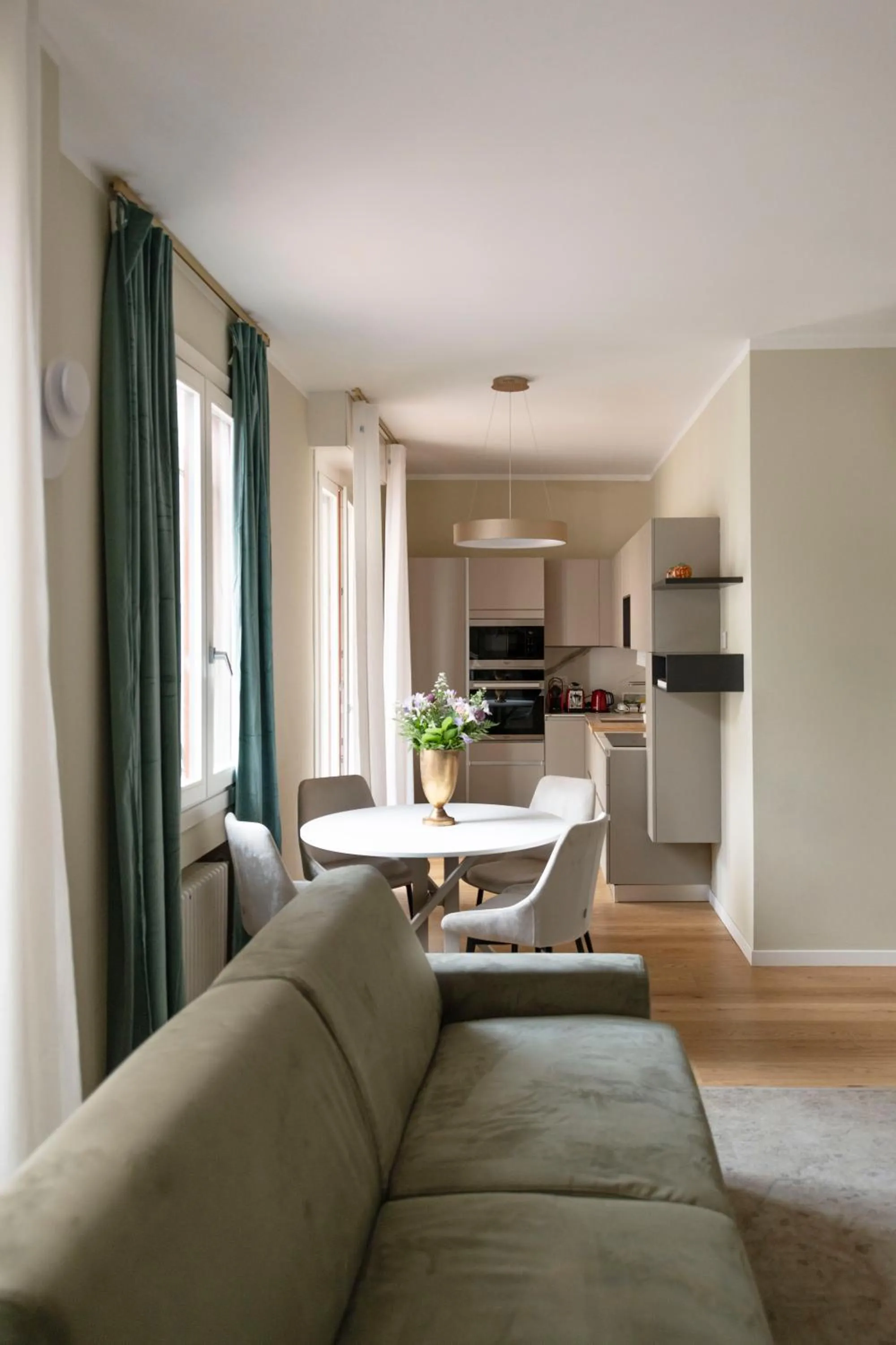 Kitchen or kitchenette in Heart Milan Apartments Sforza Duomo