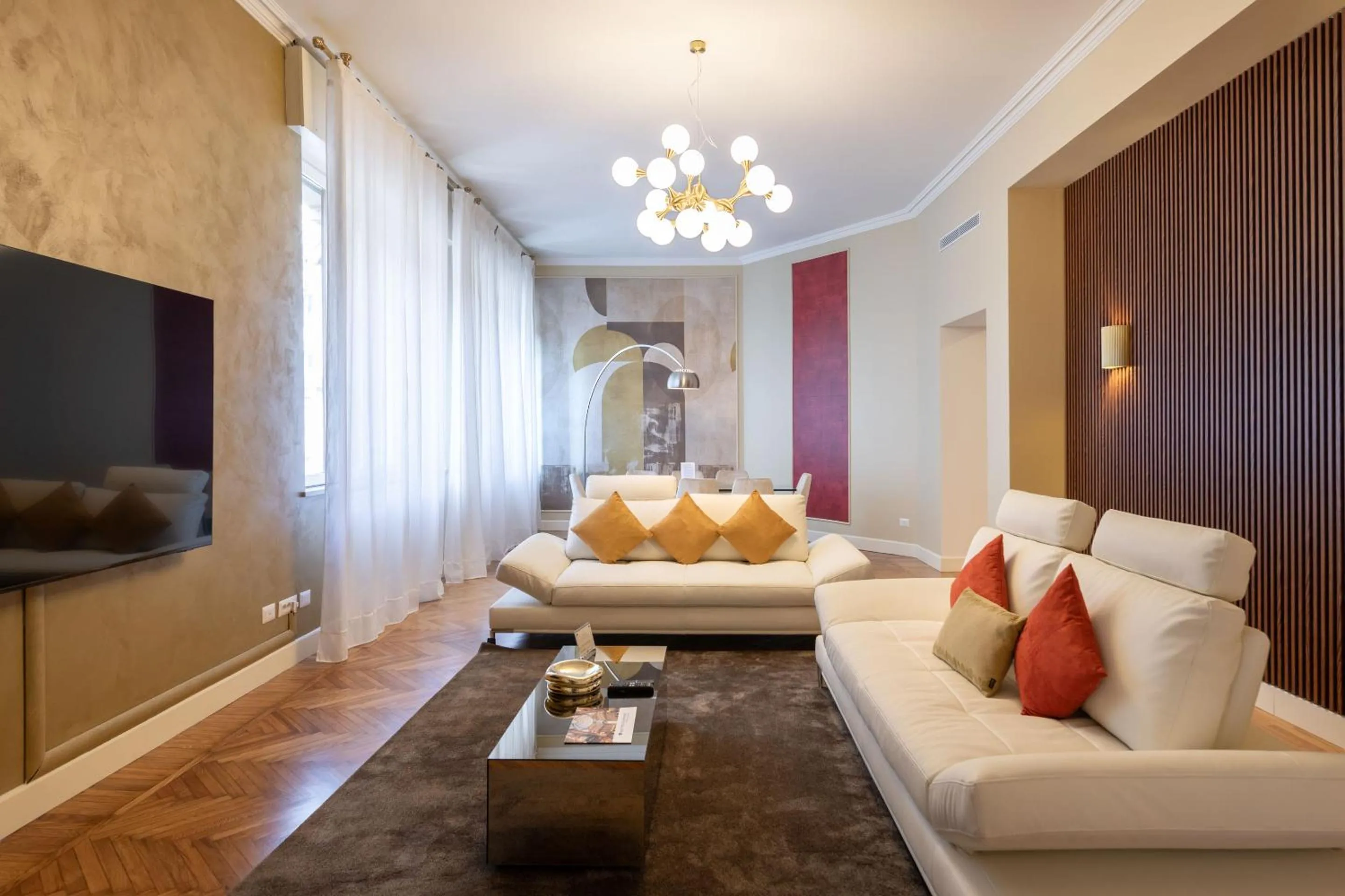 Living room in Heart Milan Apartments Sforza Duomo