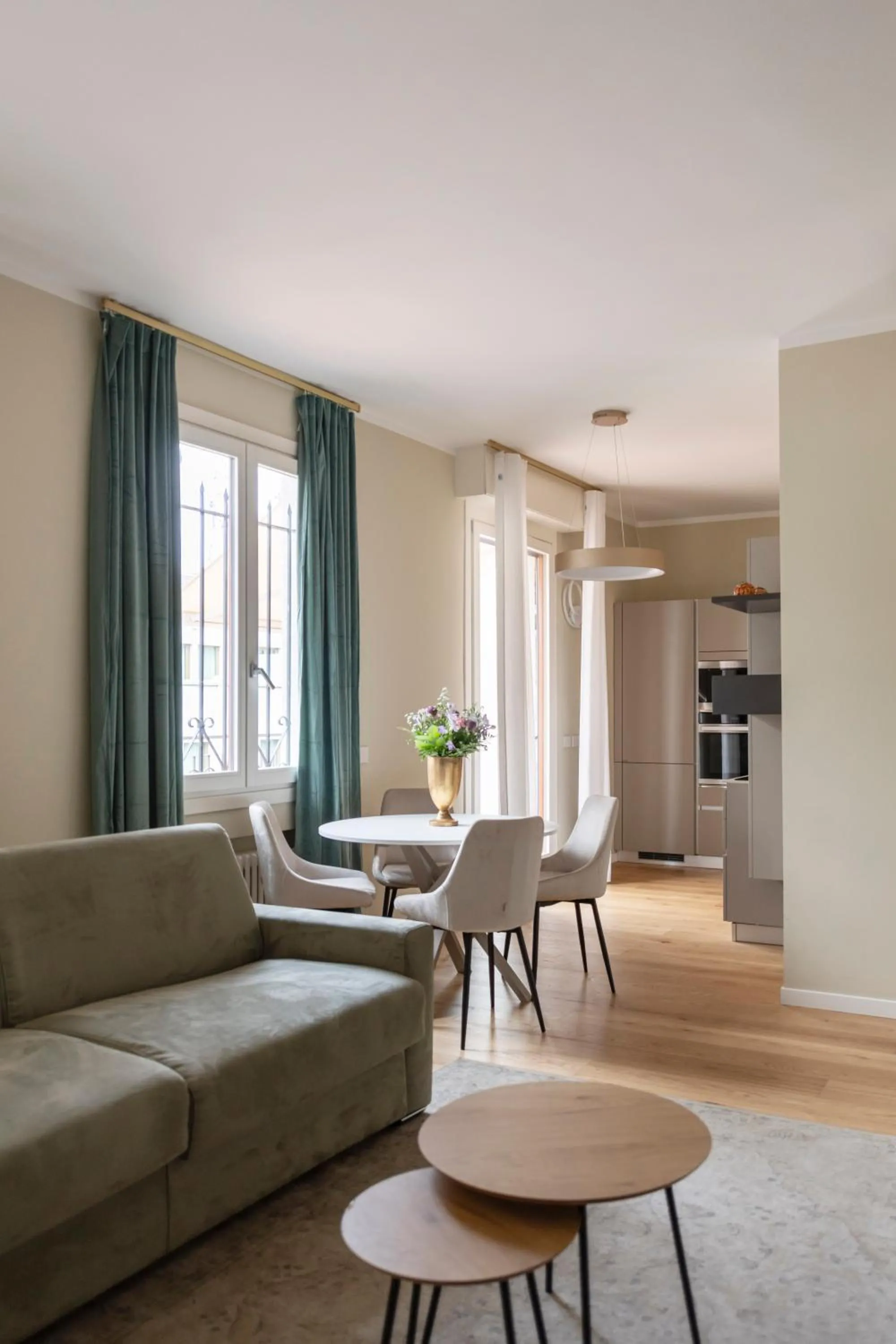 Living room in Heart Milan Apartments Sforza Duomo