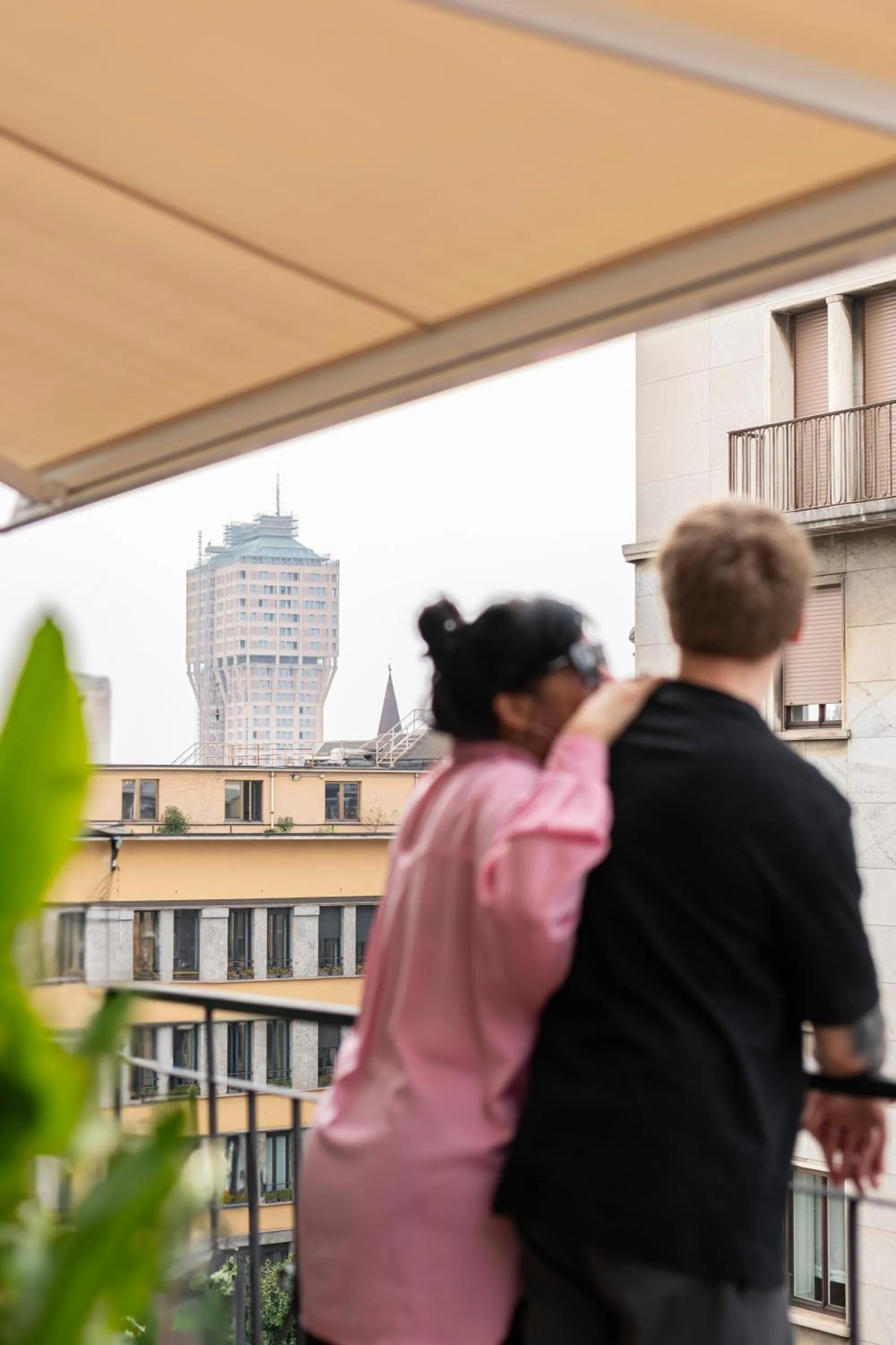City view in Heart Milan Apartments Sforza Duomo