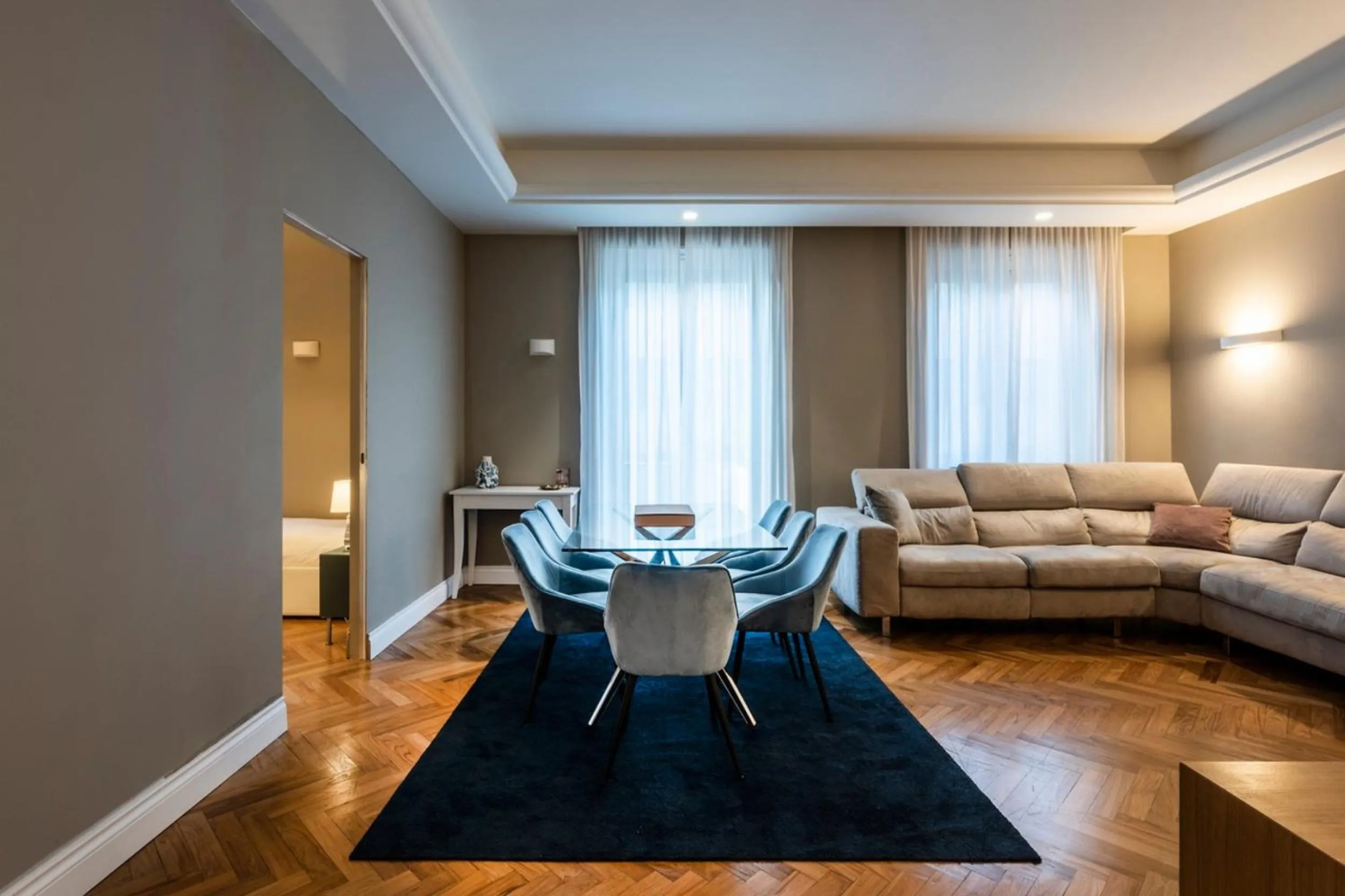 Living room in Heart Milan Apartments Sforza Duomo