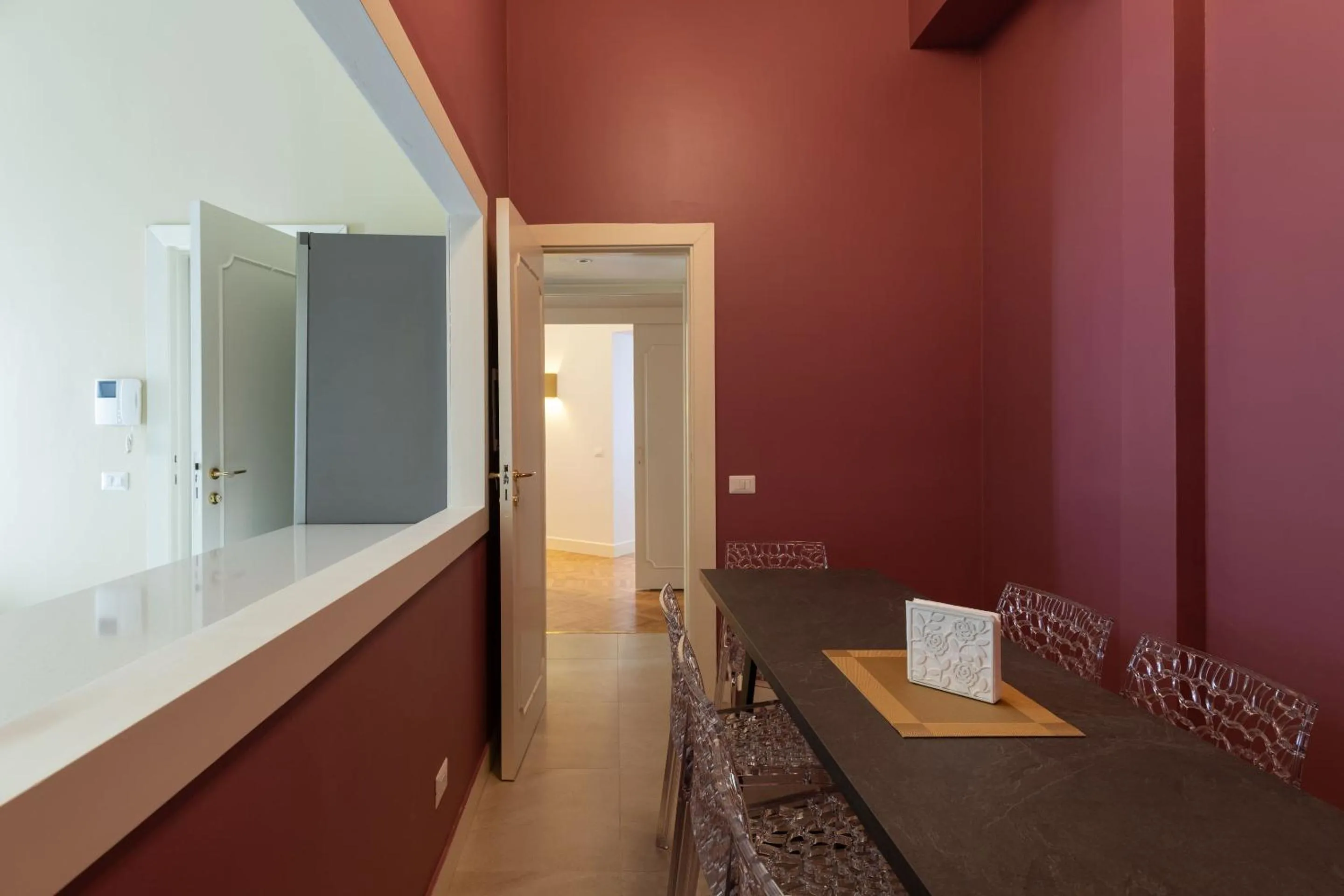 Dining area in Heart Milan Apartments Sforza Duomo
