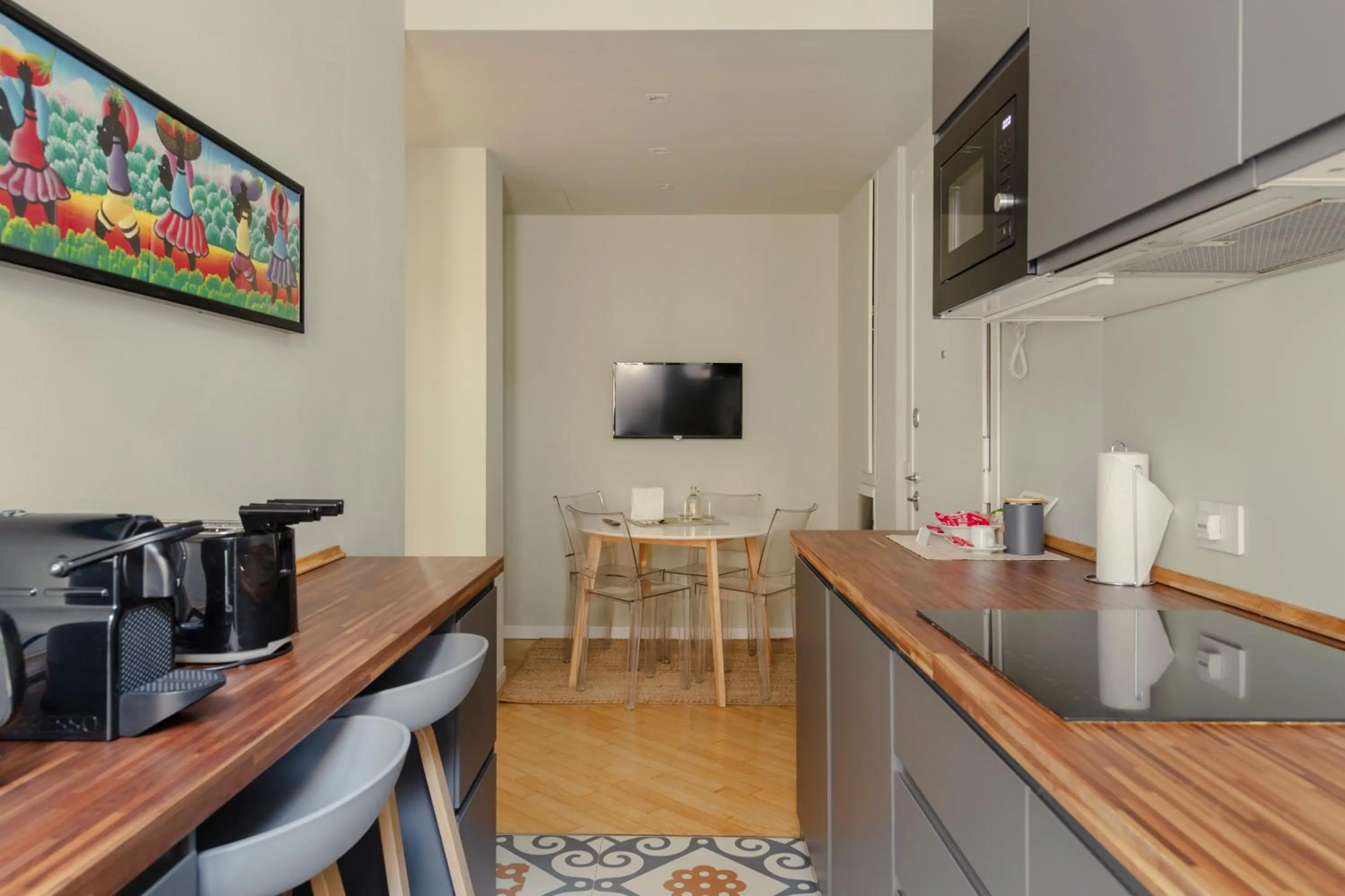 kitchen in Heart Milan Apartments Sforza Duomo