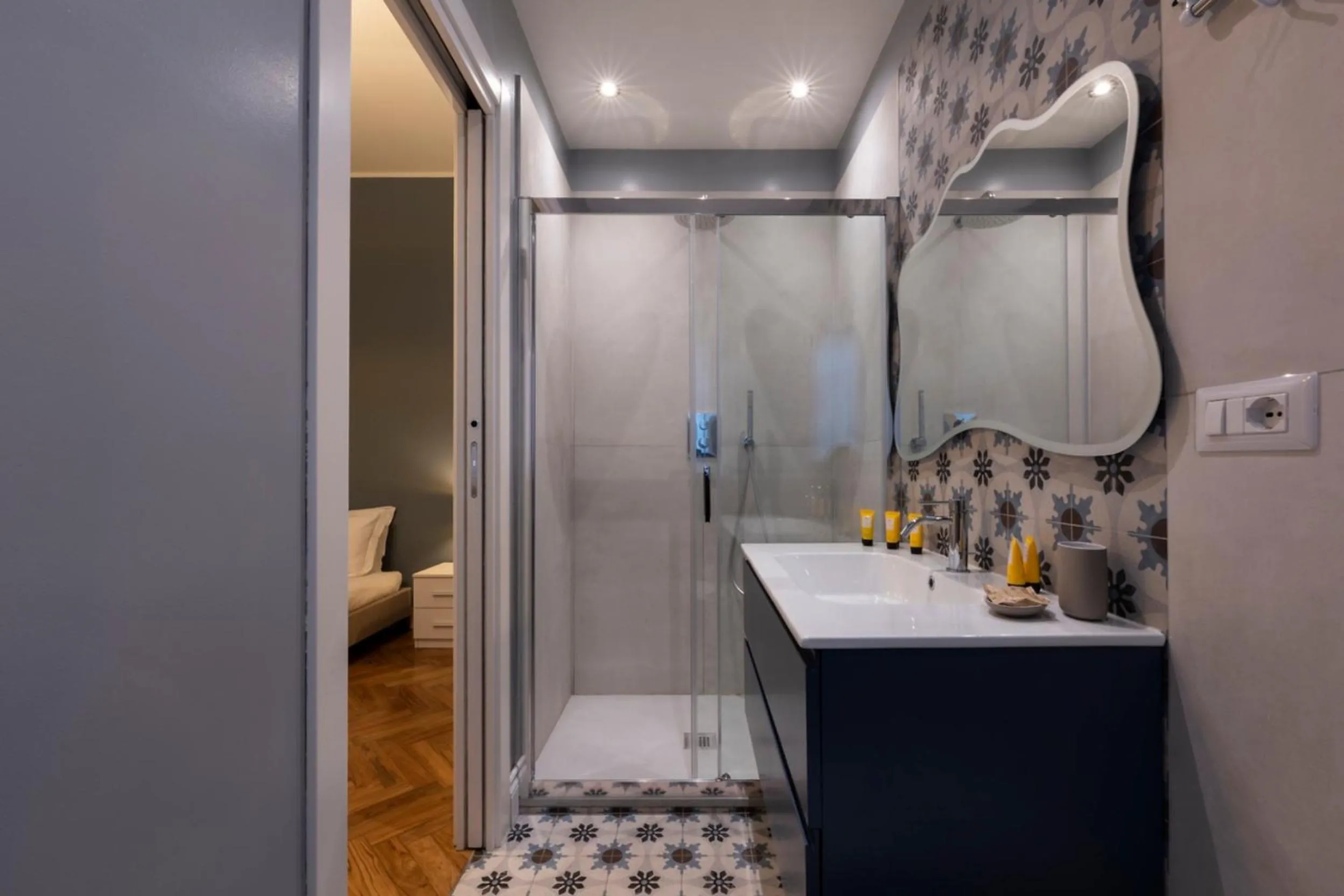 Bathroom in Heart Milan Apartments Sforza Duomo