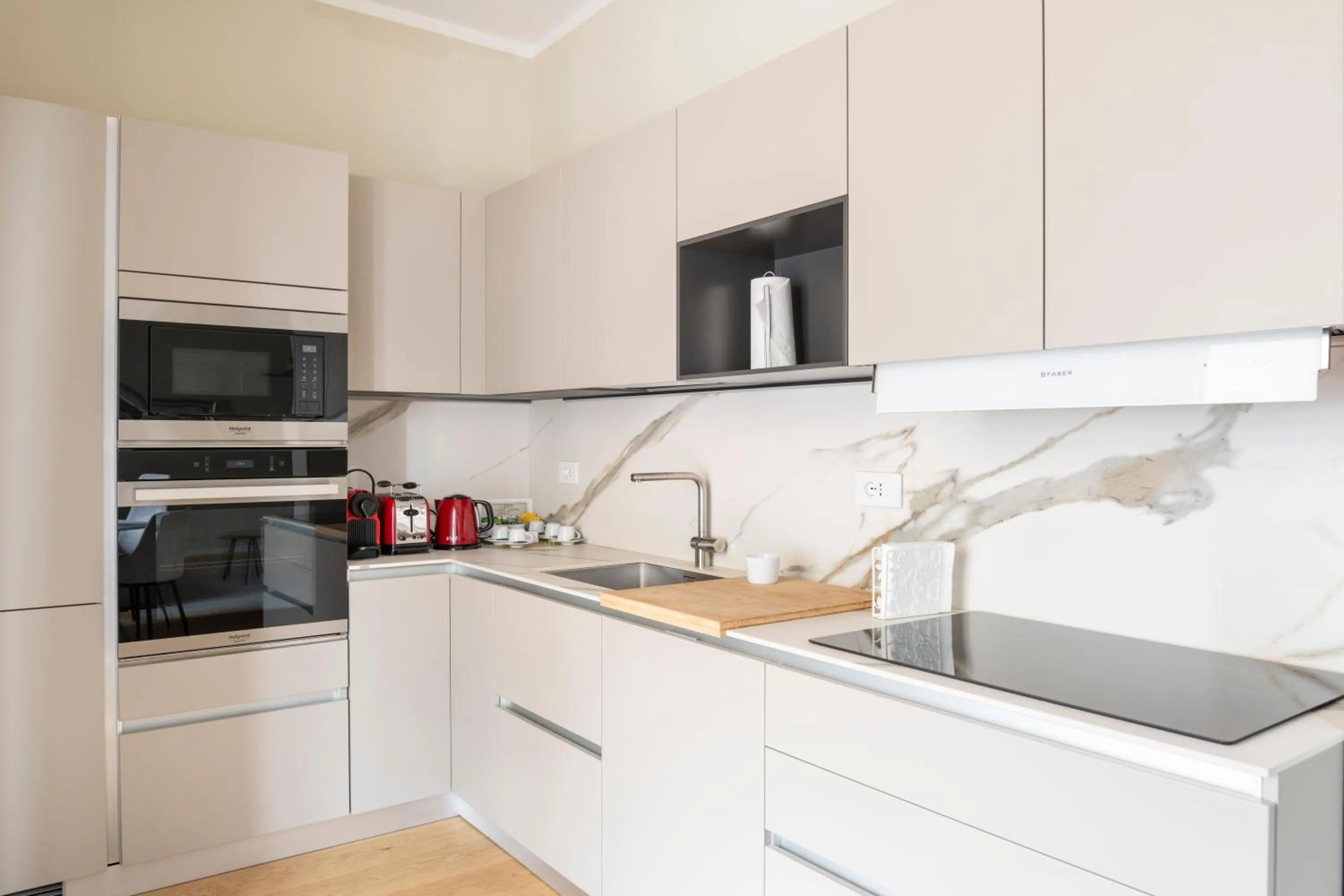 Kitchen or kitchenette in Heart Milan Apartments Sforza Duomo