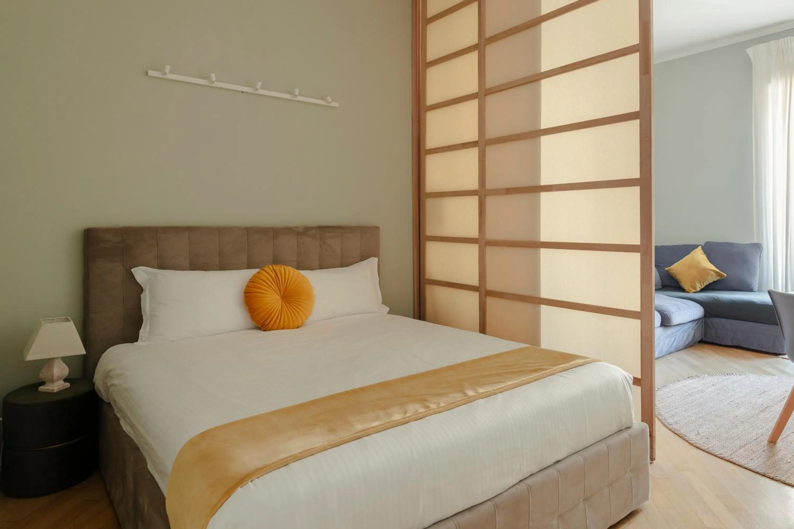 Bedroom, Bed in Heart Milan Apartments Sforza Duomo