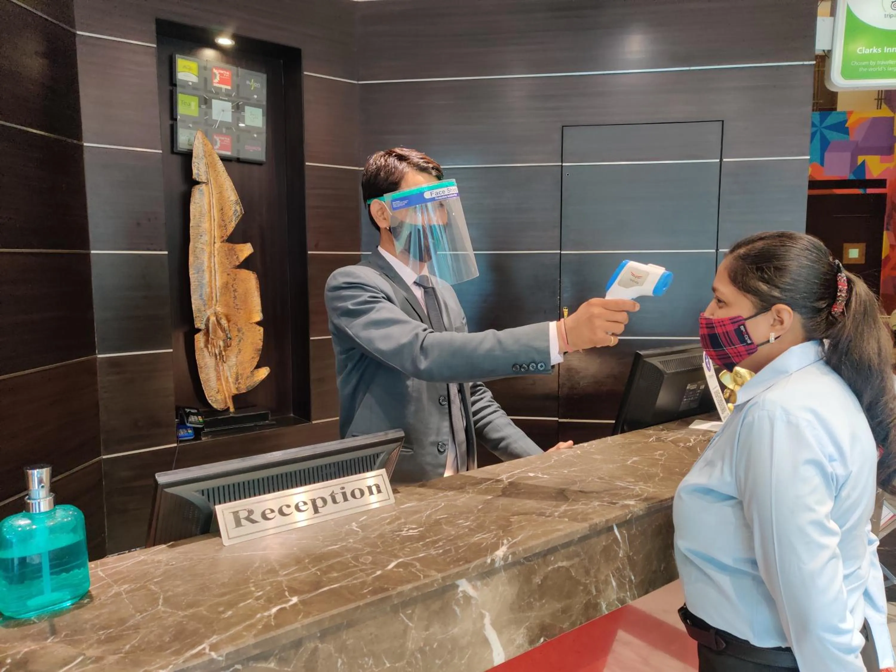 Staff in Hotel DS Clarks Inn Gurgaon