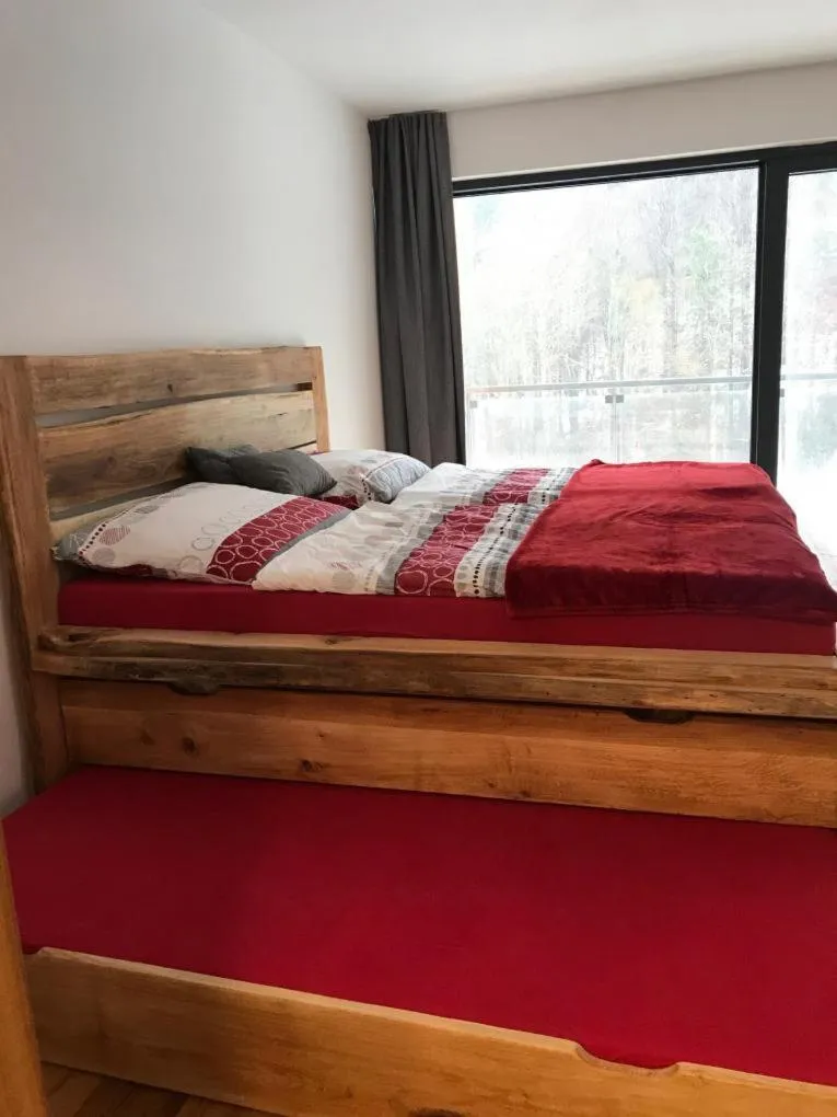 Bed in Hotel U Kabinky